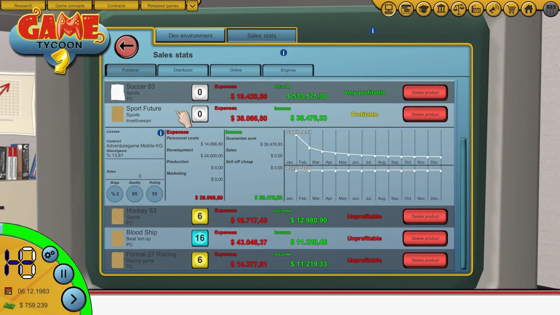 Game Tycoon 2 görsel 5