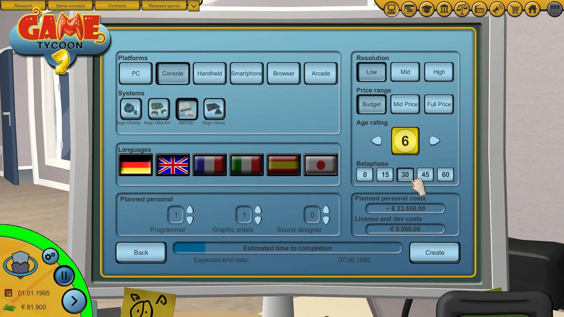 Game Tycoon 2 görsel 6