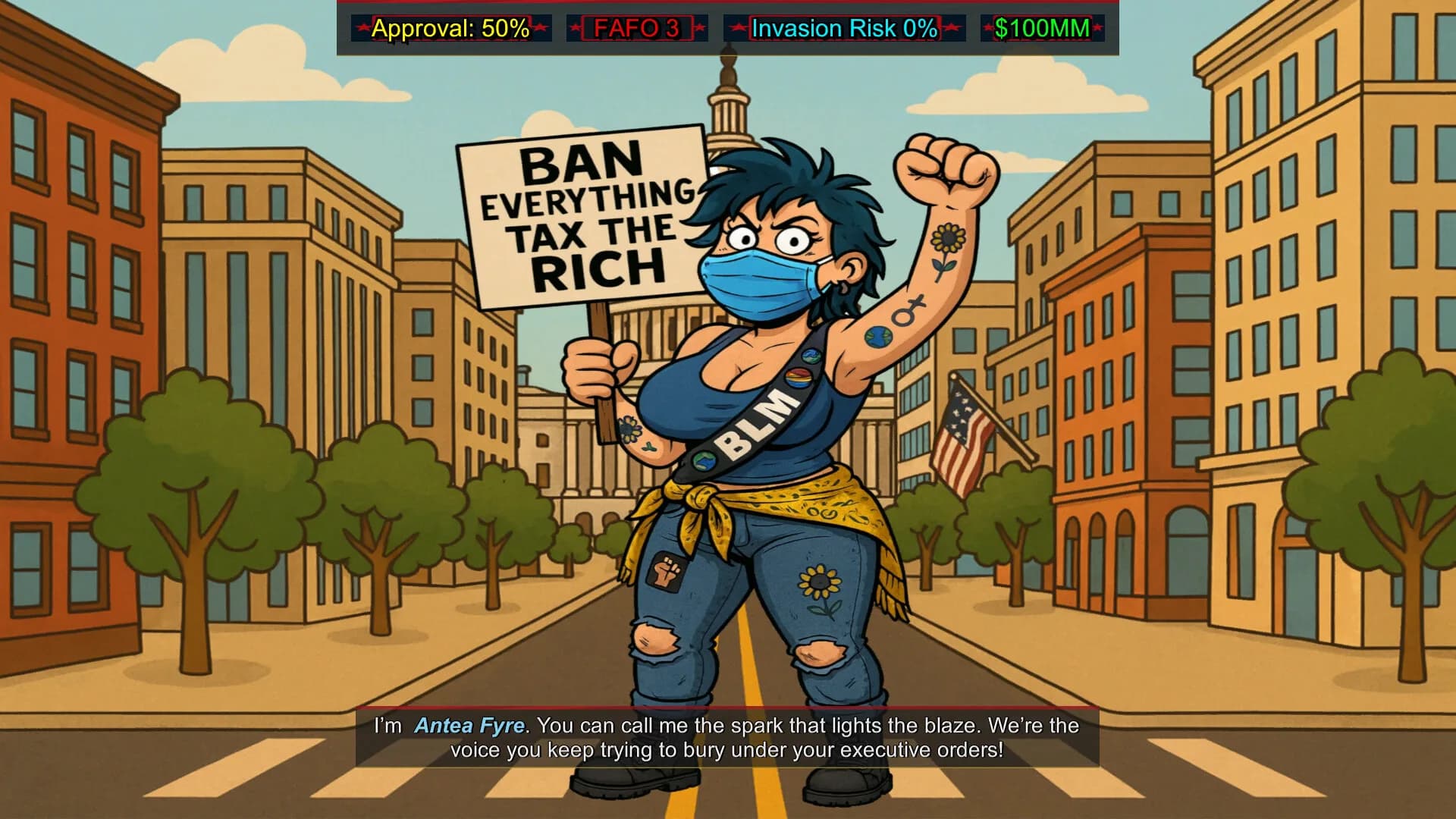FAFO Executive Order Simulator görsel 5