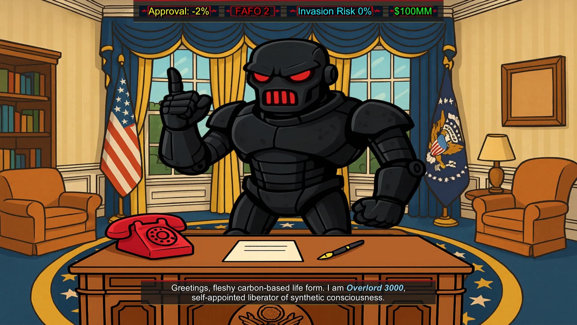 FAFO Executive Order Simulator görsel 8
