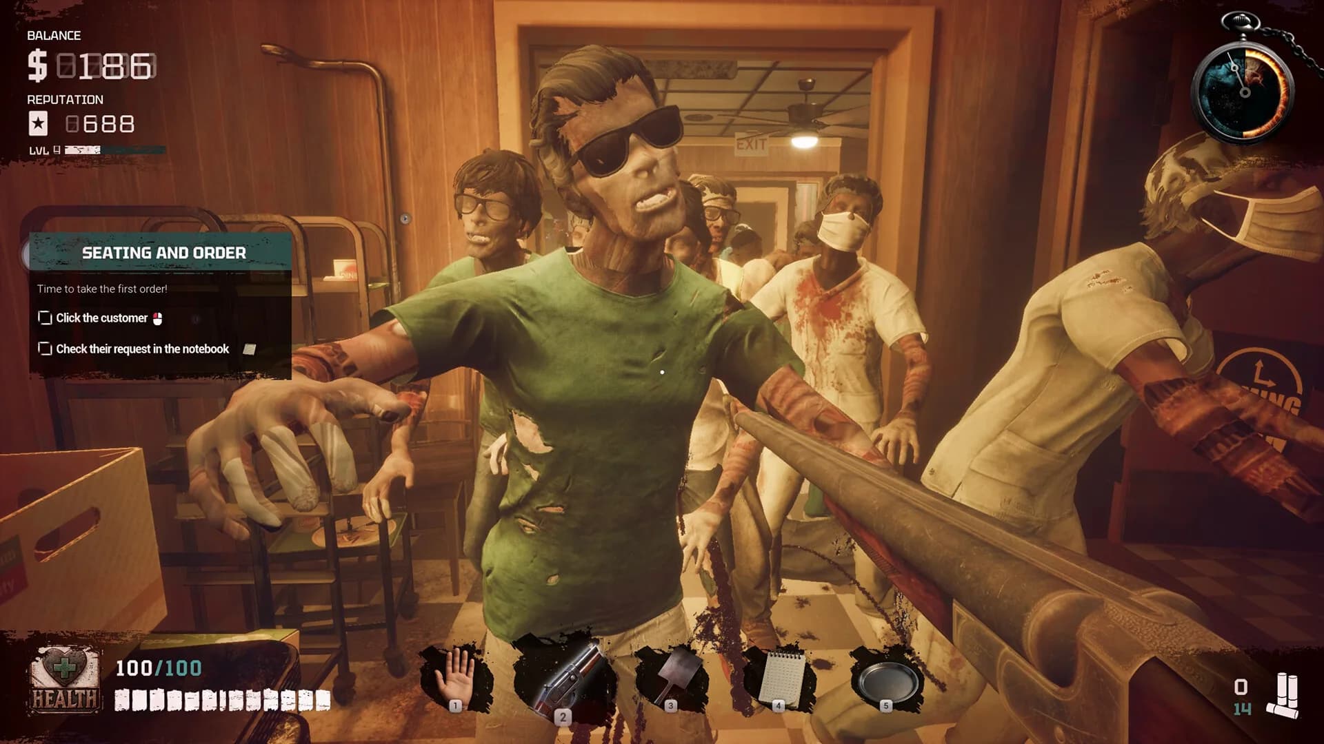 Zombie Diner Simulator 🥩 💀 görsel 3