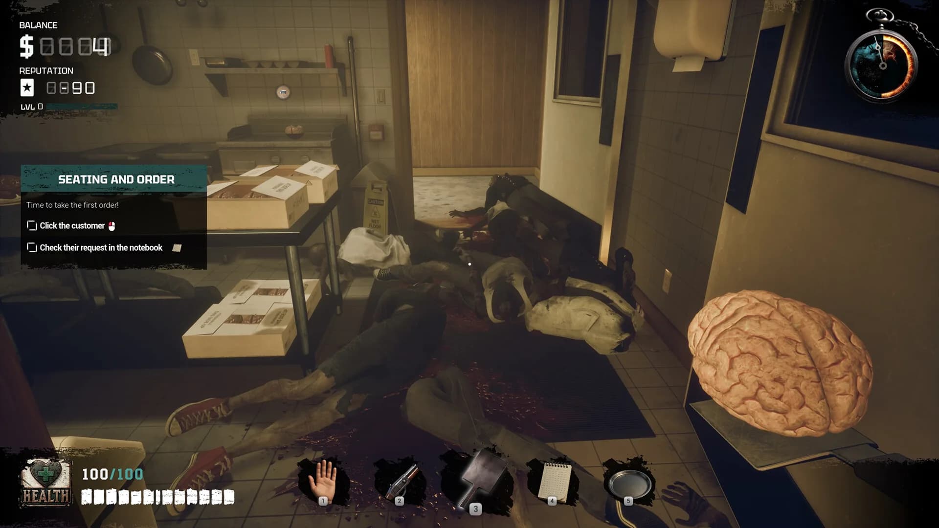 Zombie Diner Simulator 🥩 💀 görsel 7