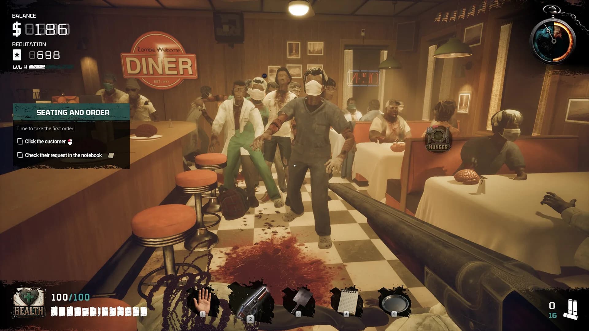 Zombie Diner Simulator 🥩 💀 görsel 11