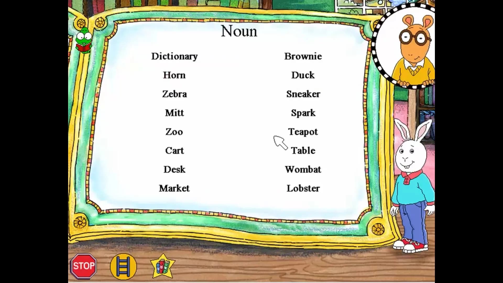 Arthur's Reading Games görsel 7