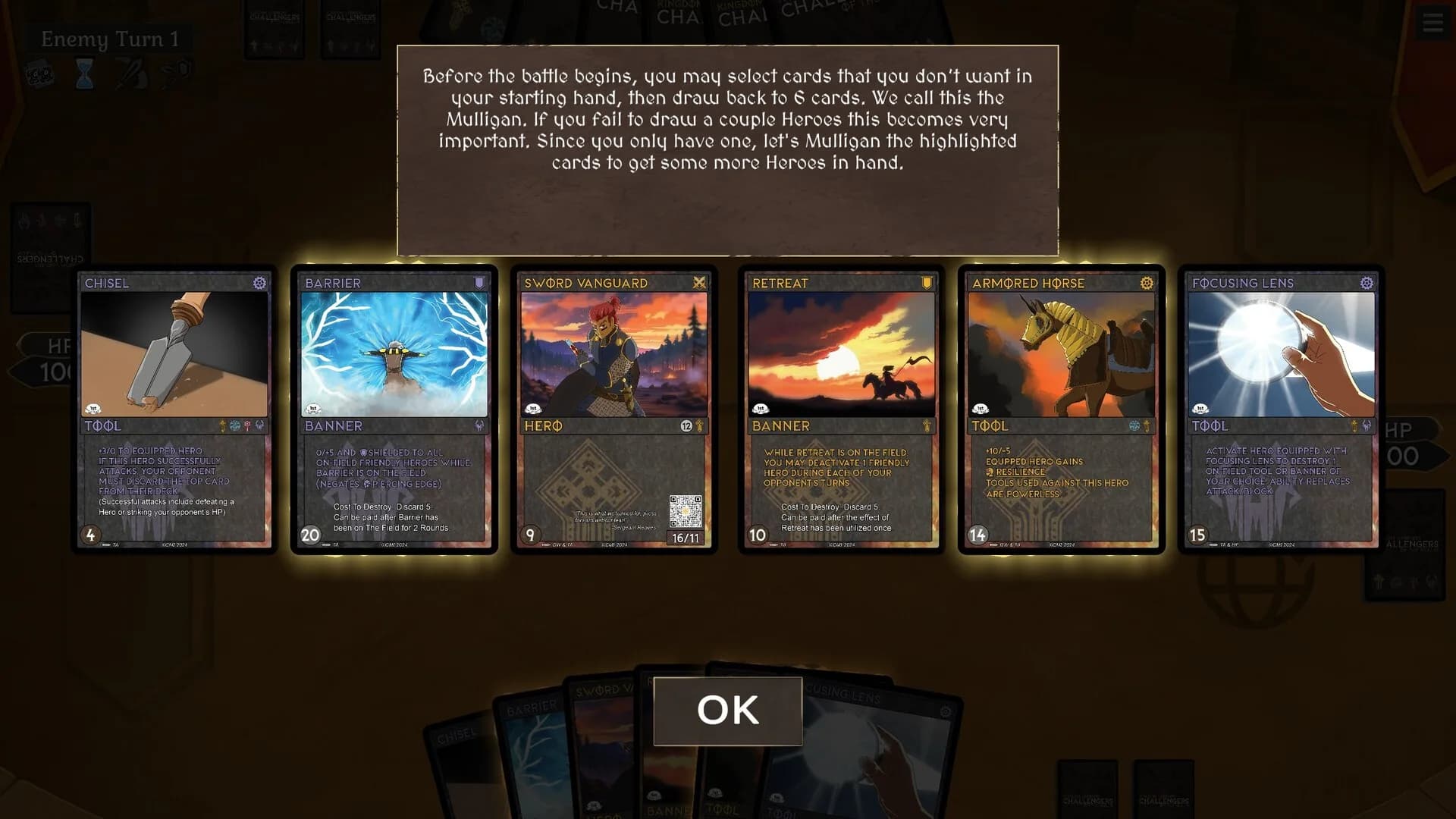 Challengers Of The Realm TCG görsel 3
