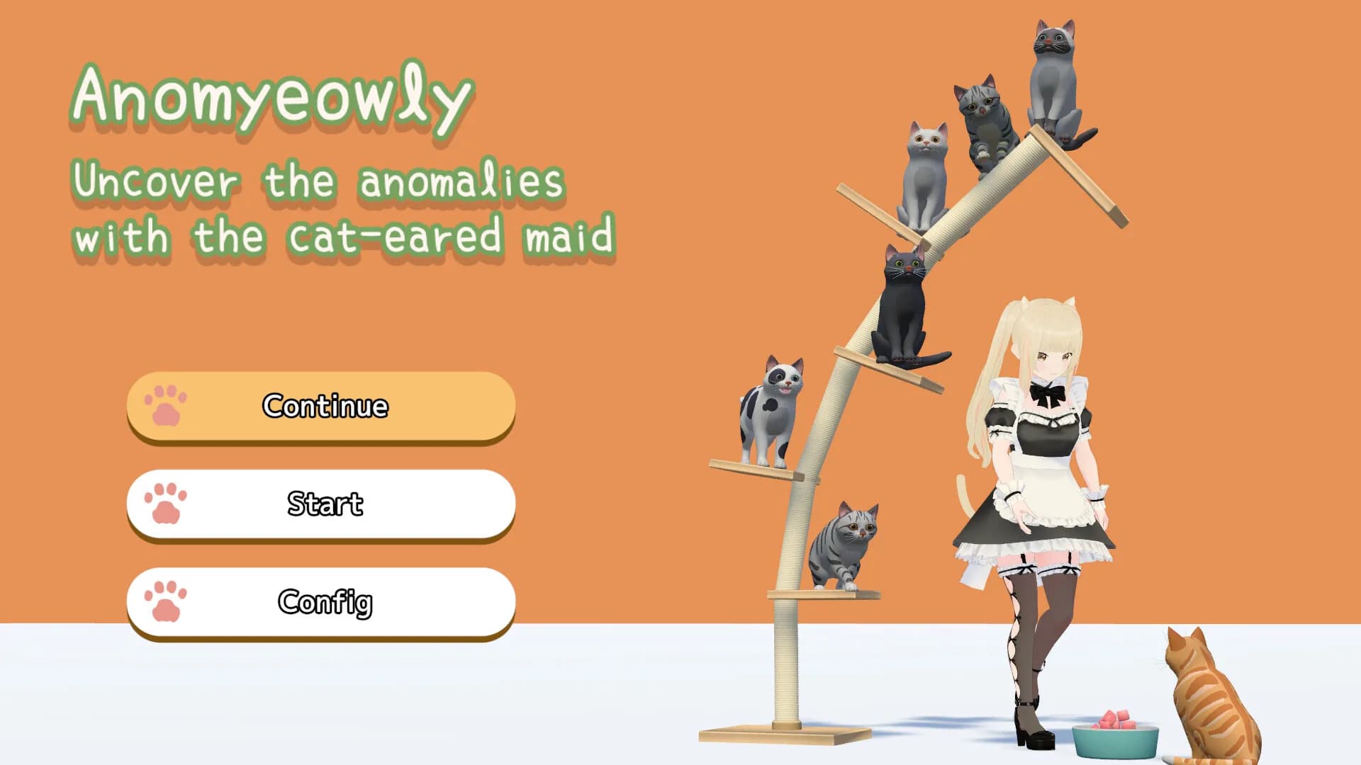 Anomyeowly: Uncover the anomalies with the cat-eared maid görsel 10
