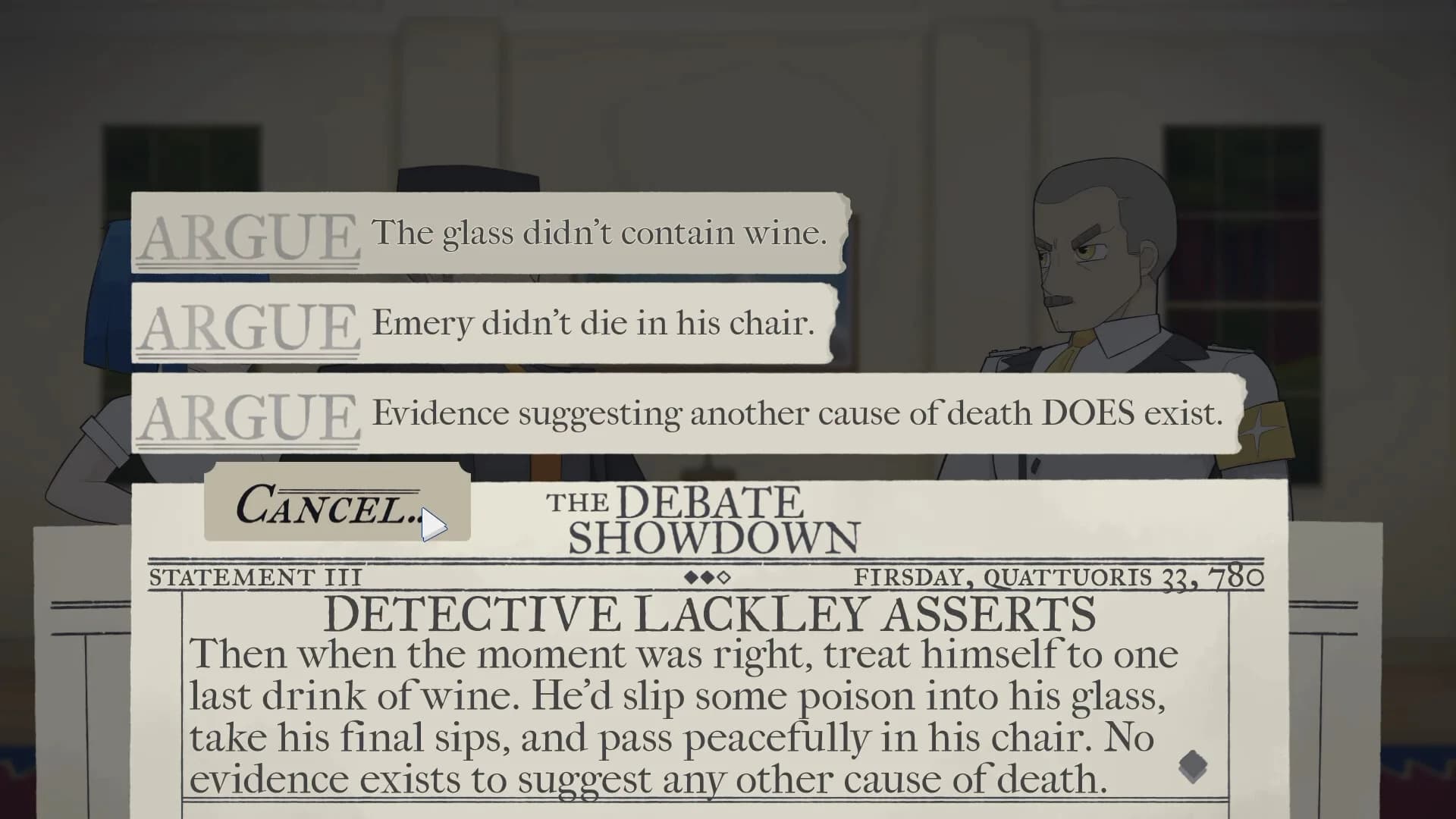 Sleuth Saga: Under Starless Skies görsel 5