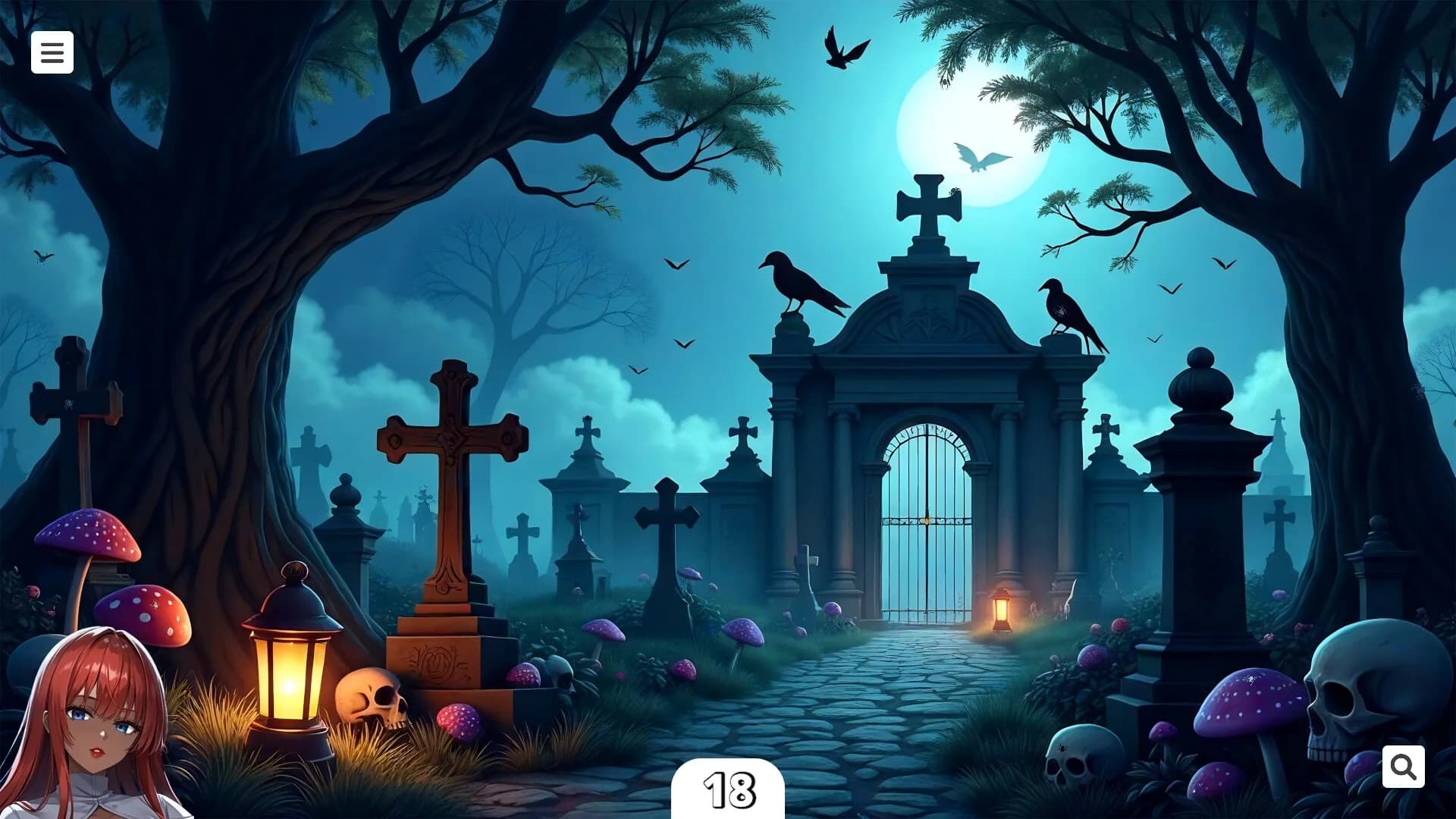 A Spooky Hunt With : Malvina görsel 7