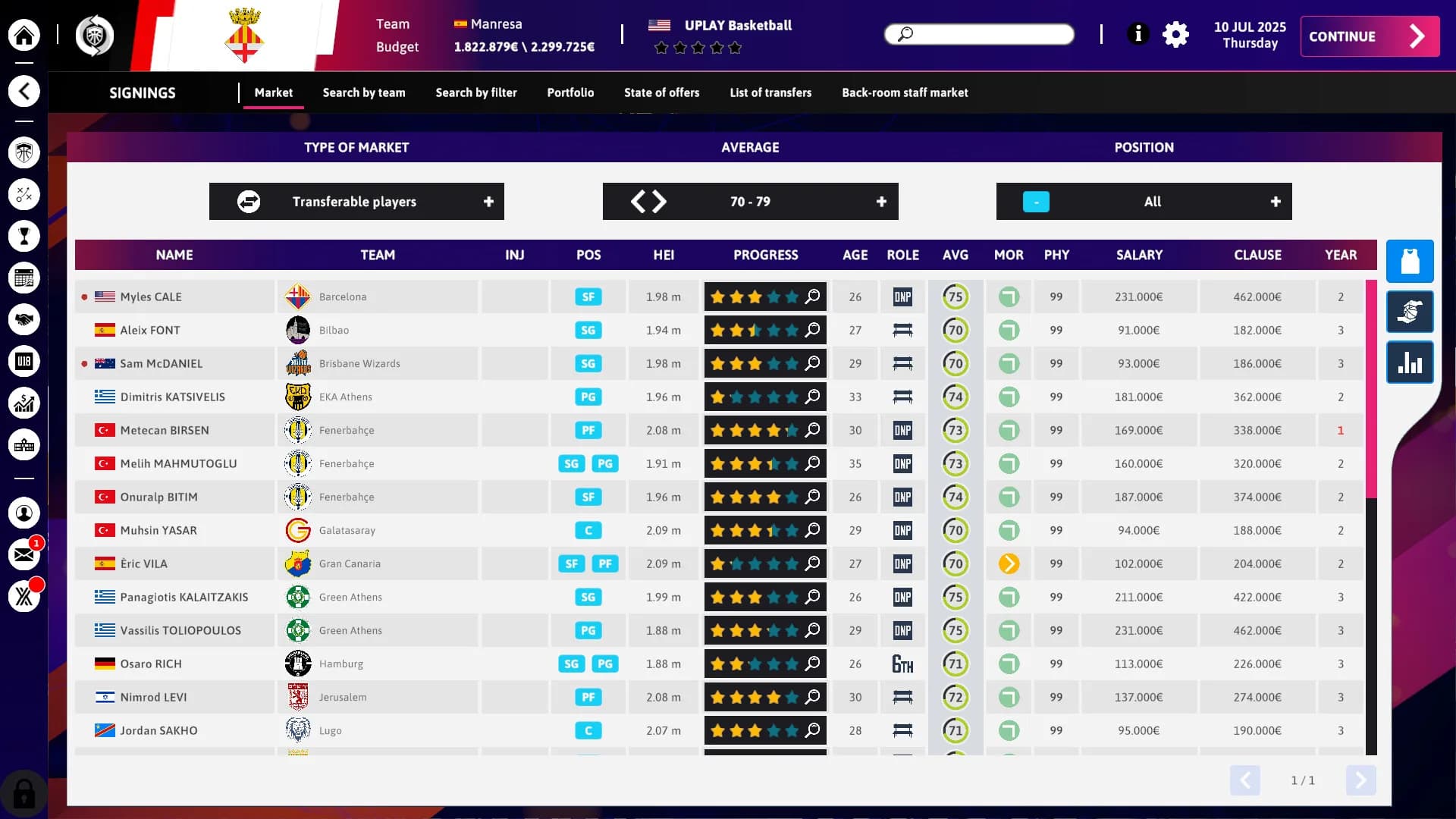 International Basketball Manager 26 görsel 9