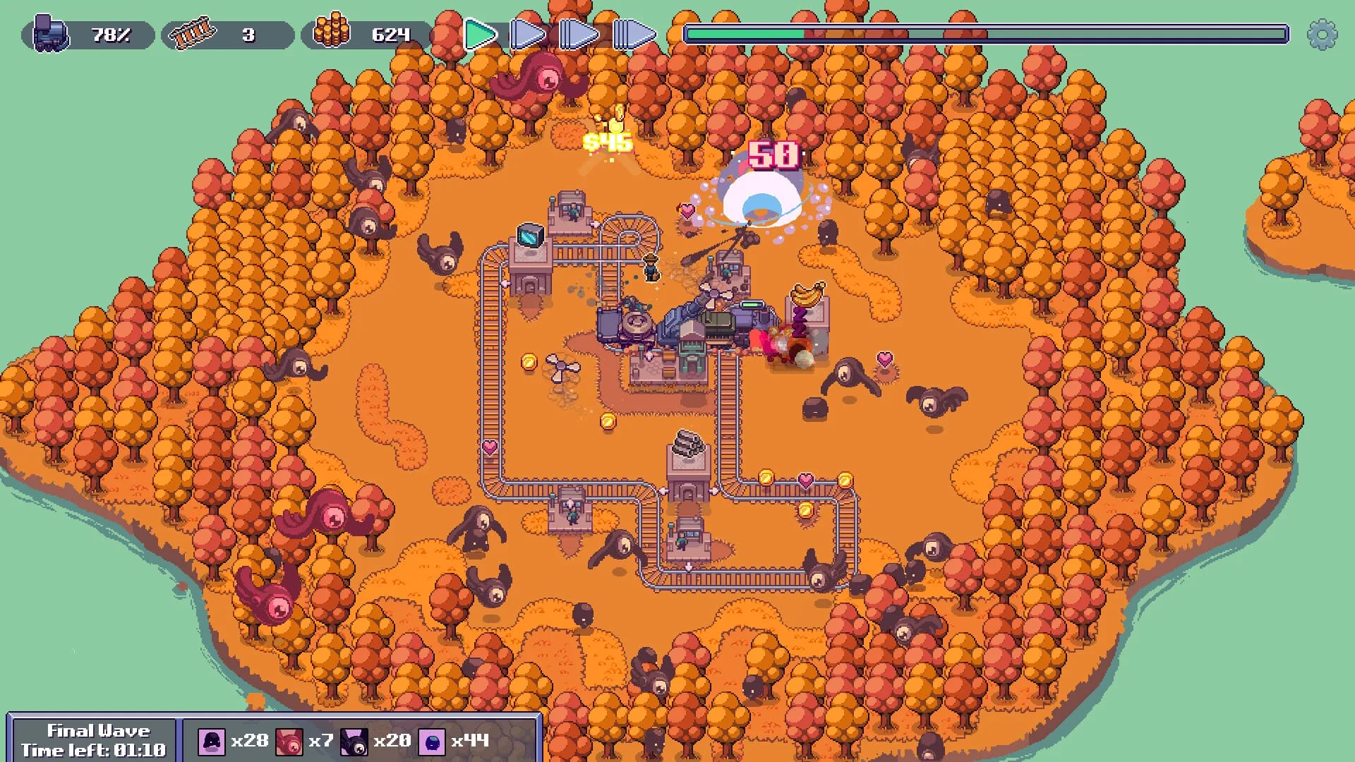 Choo Choo Defenders görsel 2