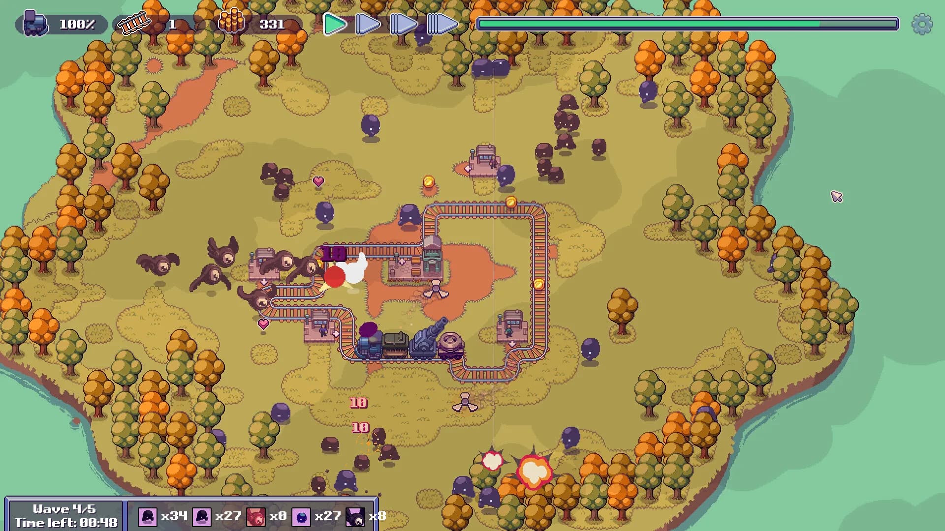 Choo Choo Defenders görsel 4