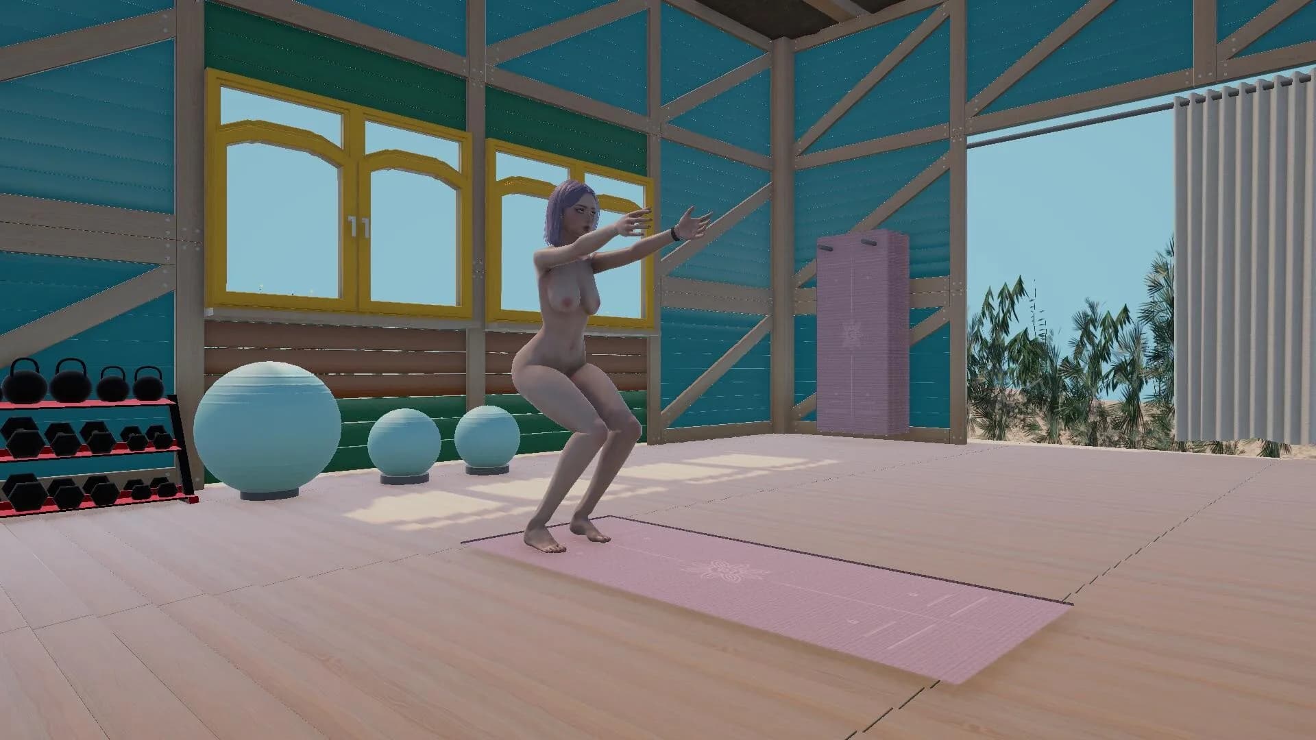 naked yoga görsel 2