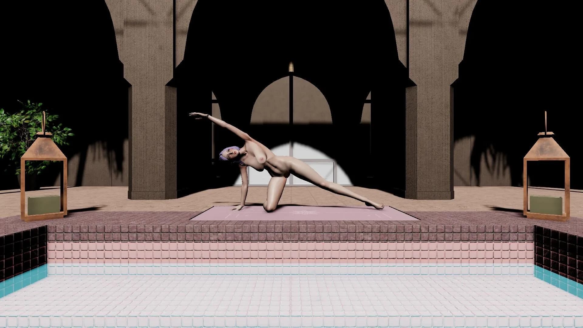 naked yoga görsel 3
