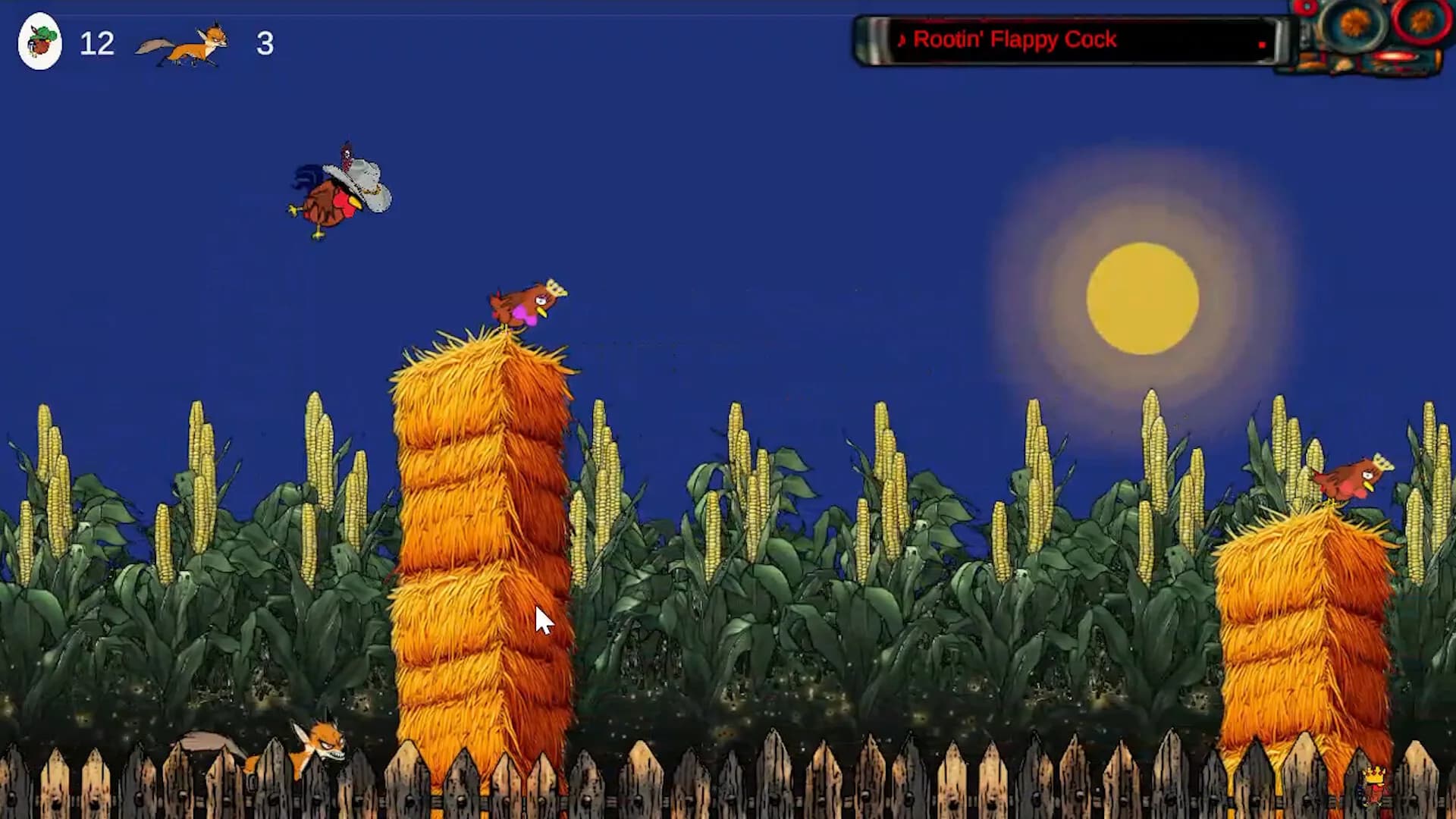 Flappy Coq - The 2D Rooster Simulator Game görsel 2