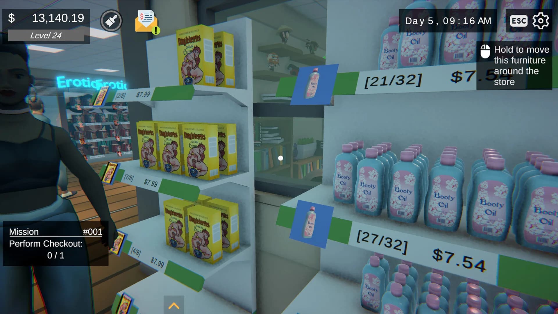 Moist Depot: Adult Store Simulator görsel 9