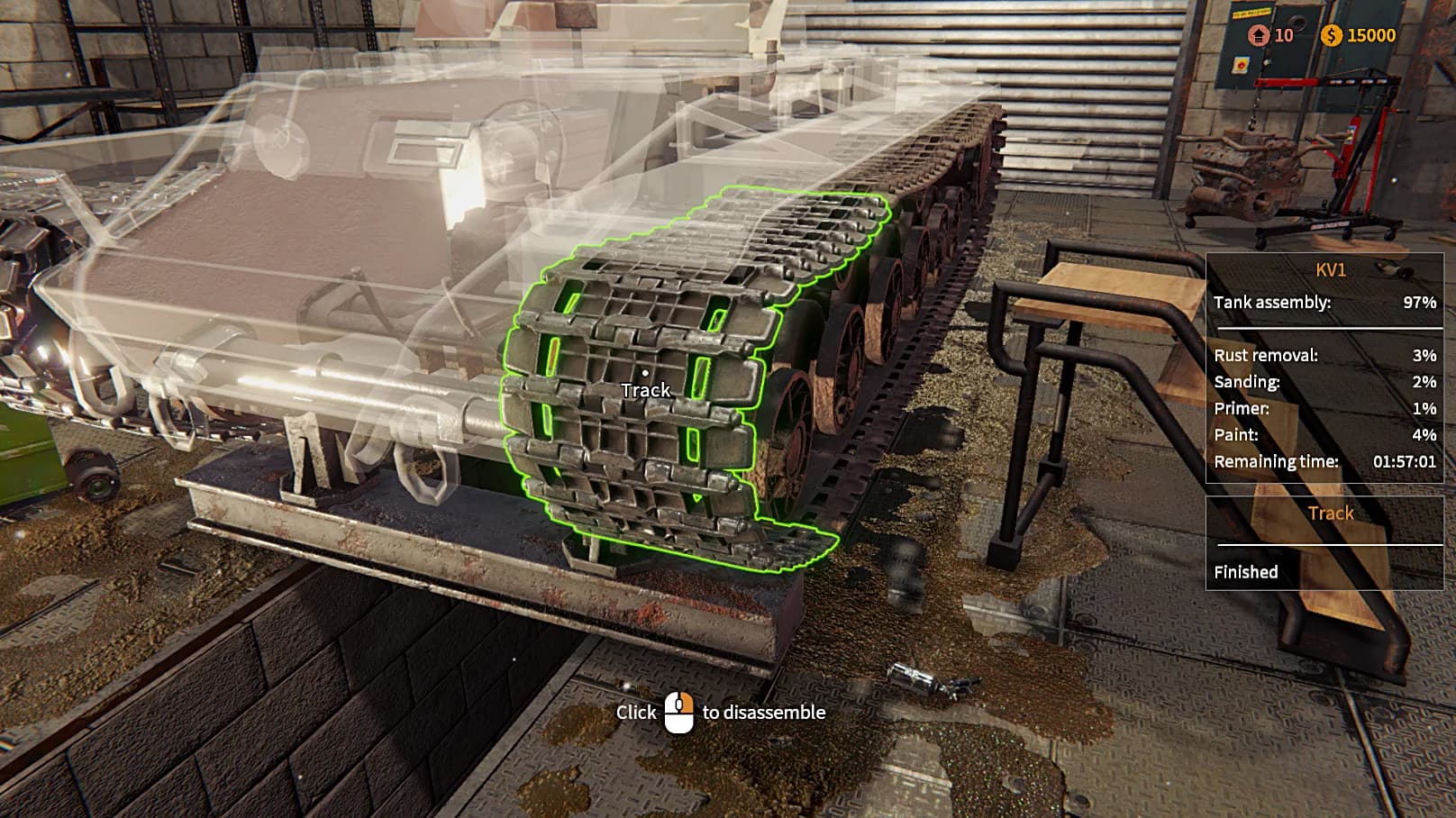 Tank Mechanic Simulator görsel 2