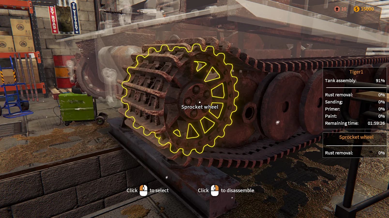 Tank Mechanic Simulator görsel 12