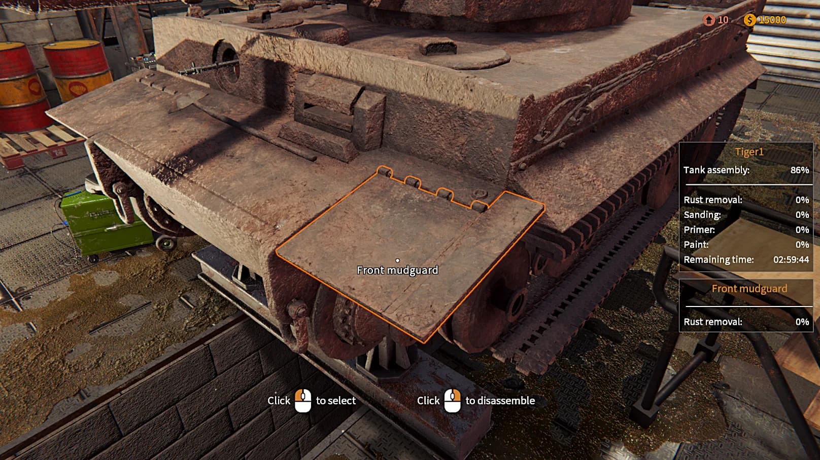 Tank Mechanic Simulator görsel 17