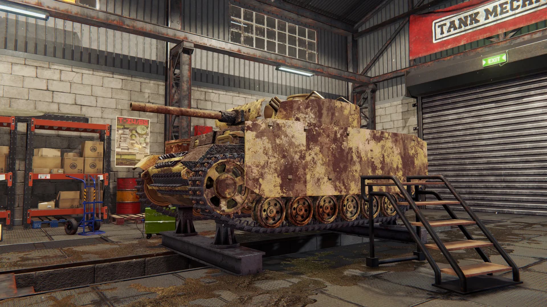 Tank Mechanic Simulator görsel 8