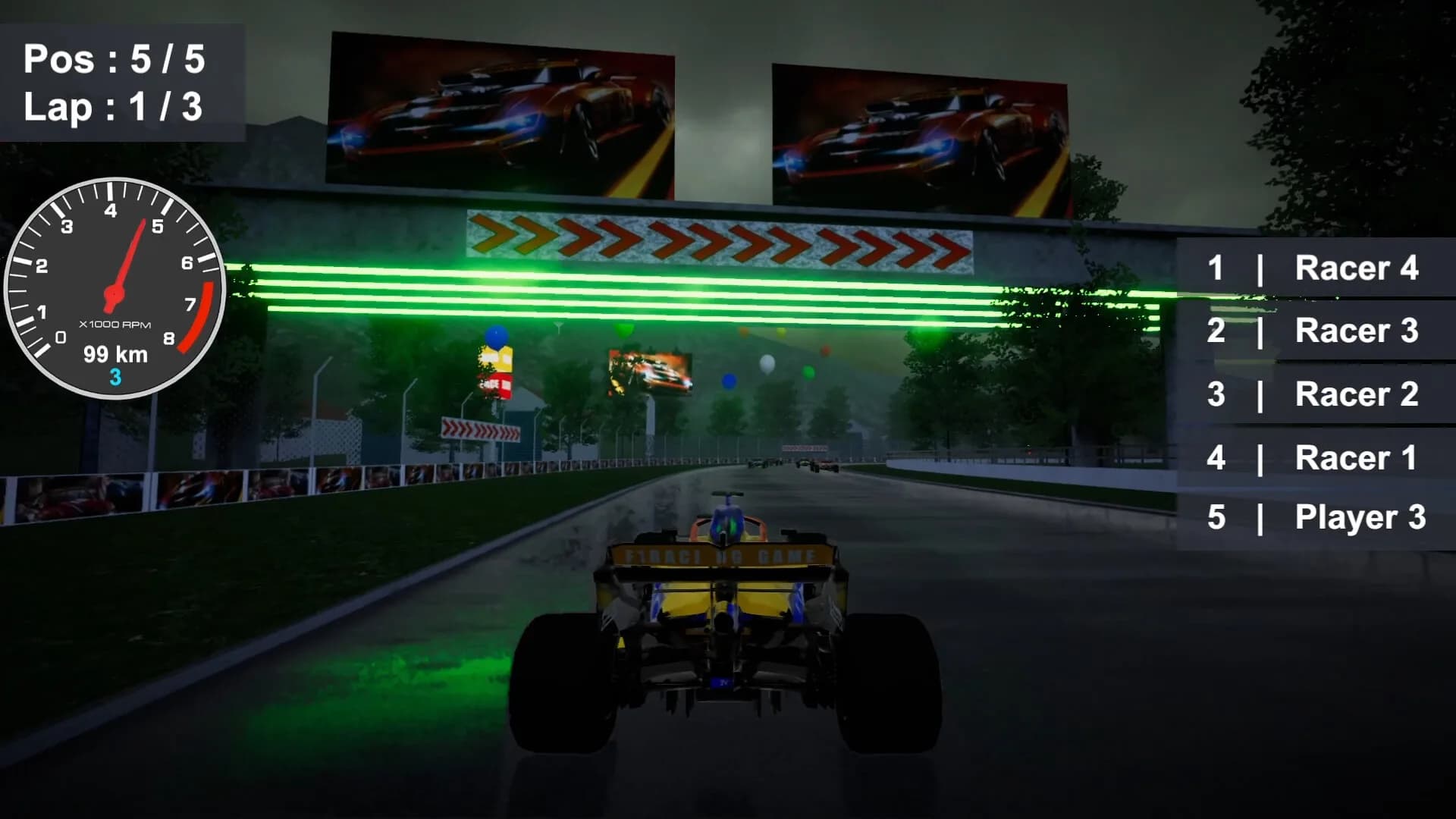 F1 Simulator görsel 3