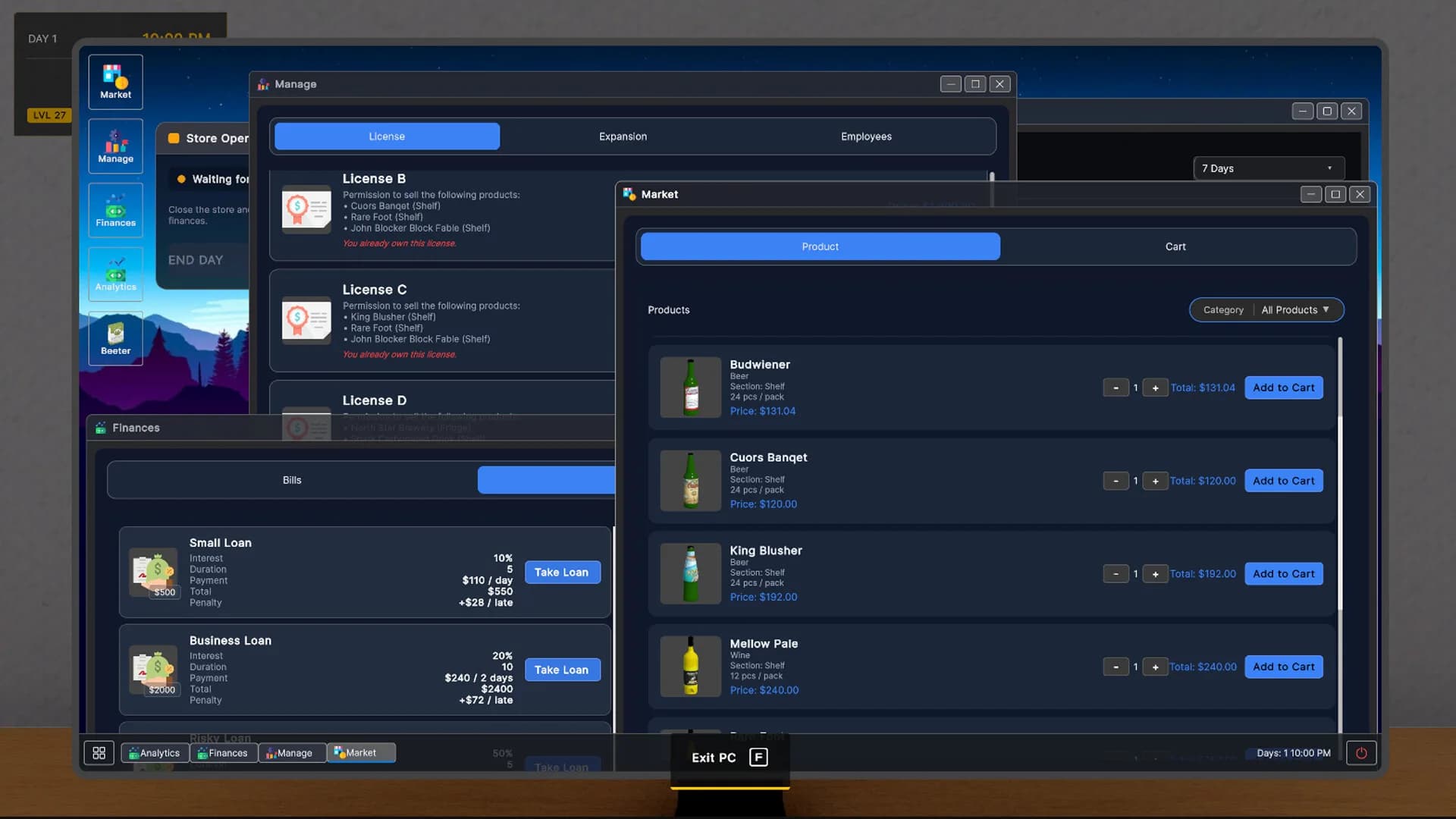 Only Booze: Liquor Store Simulator görsel 6