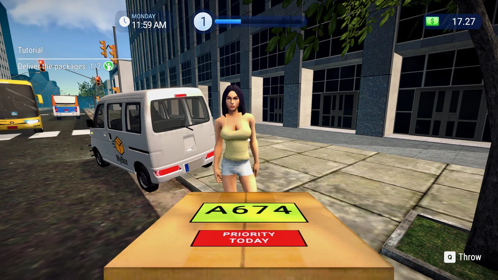 Parcel Delivery Simulator görsel 2