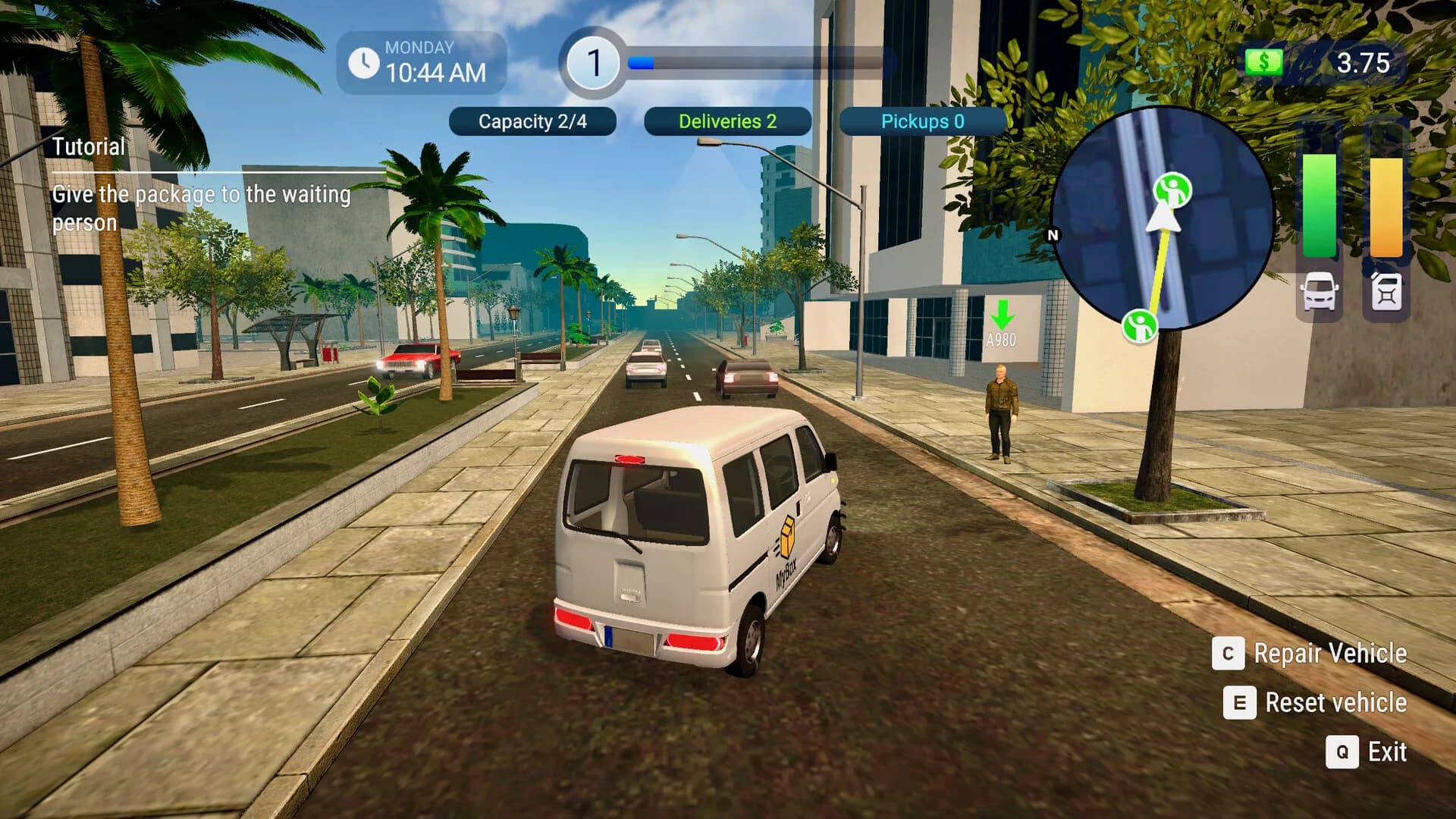 Parcel Delivery Simulator görsel 9