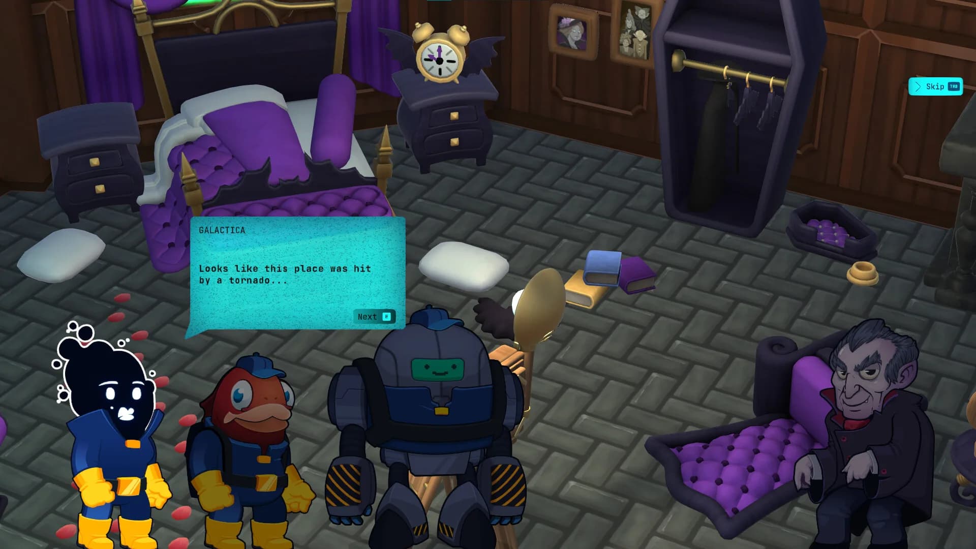 Galaxy Cleaners: Dracula's Castle görsel 3