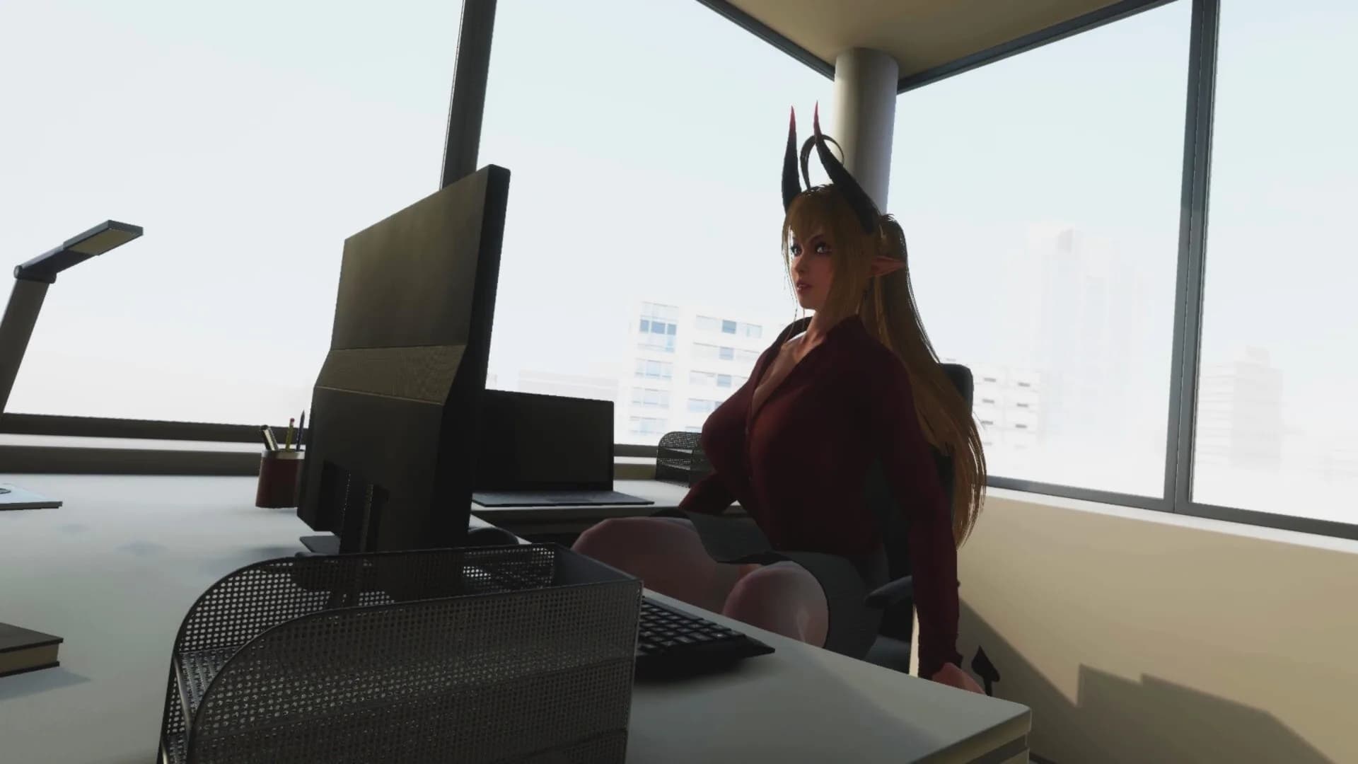 Castle Femdom: Office Bot görsel 8