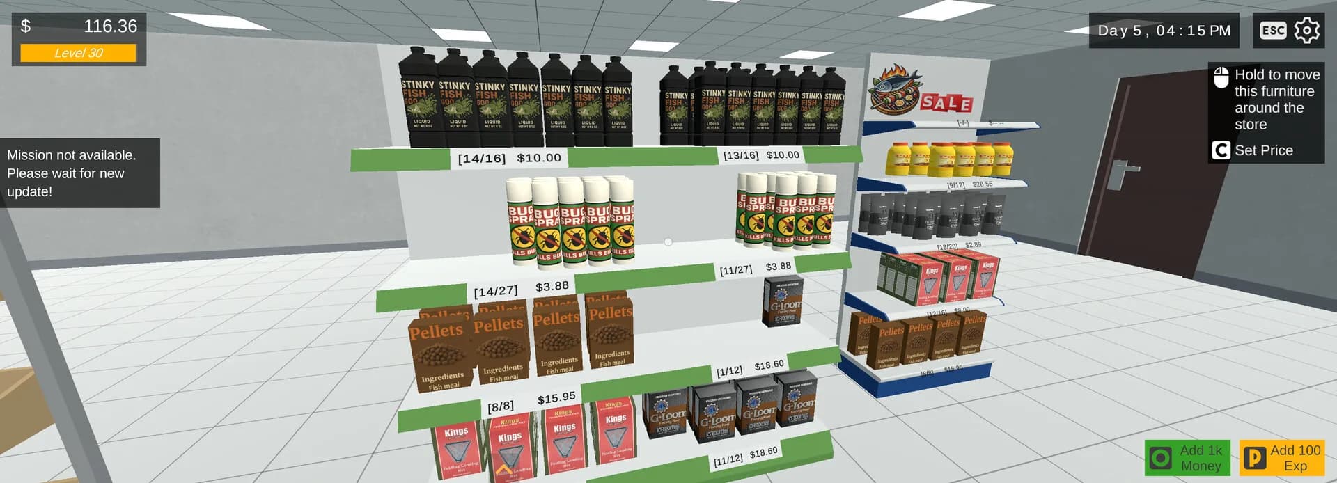 BAIT & TACKLE STORE SIMULATOR görsel 2