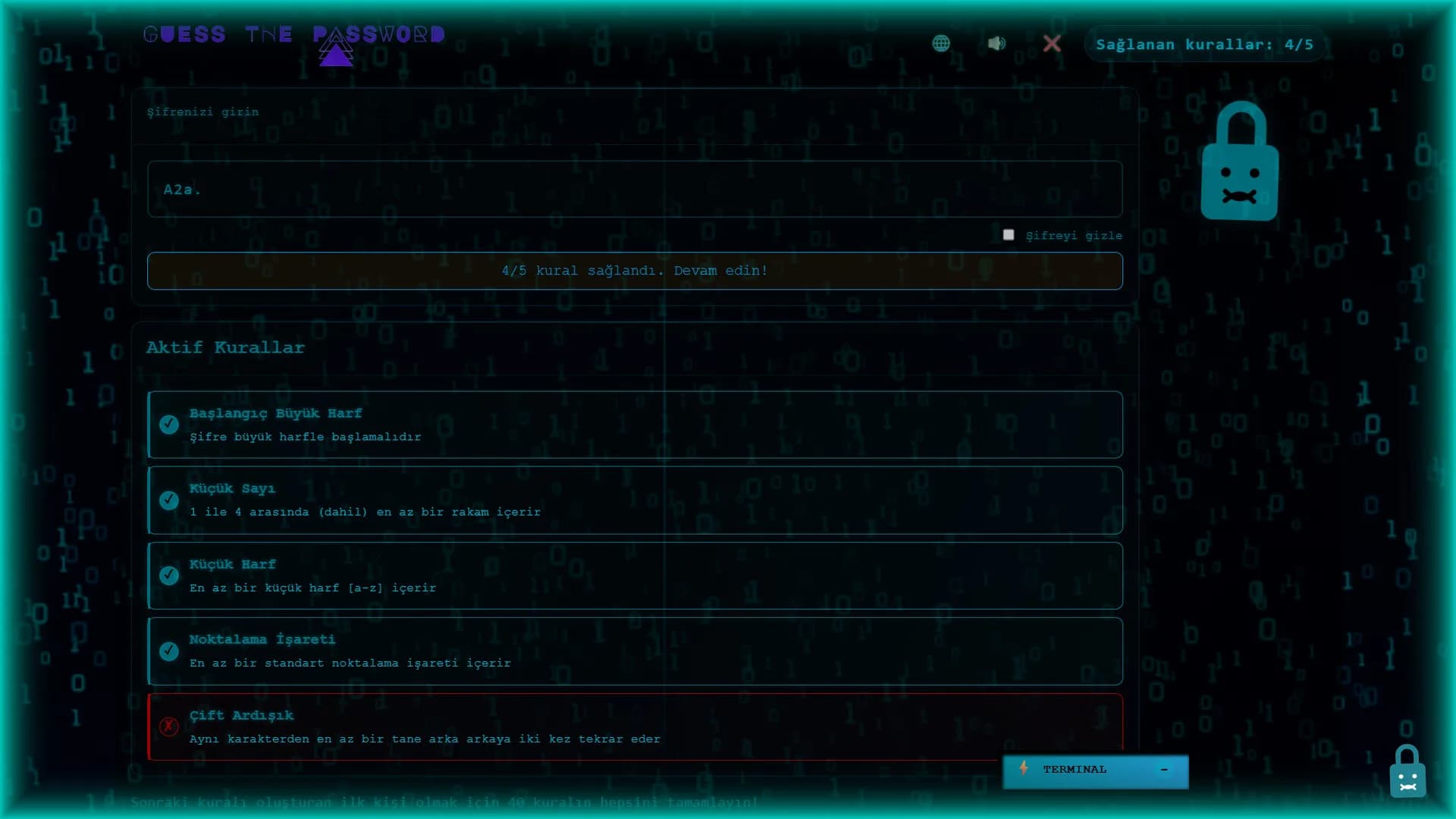 Guess The Password görsel 2