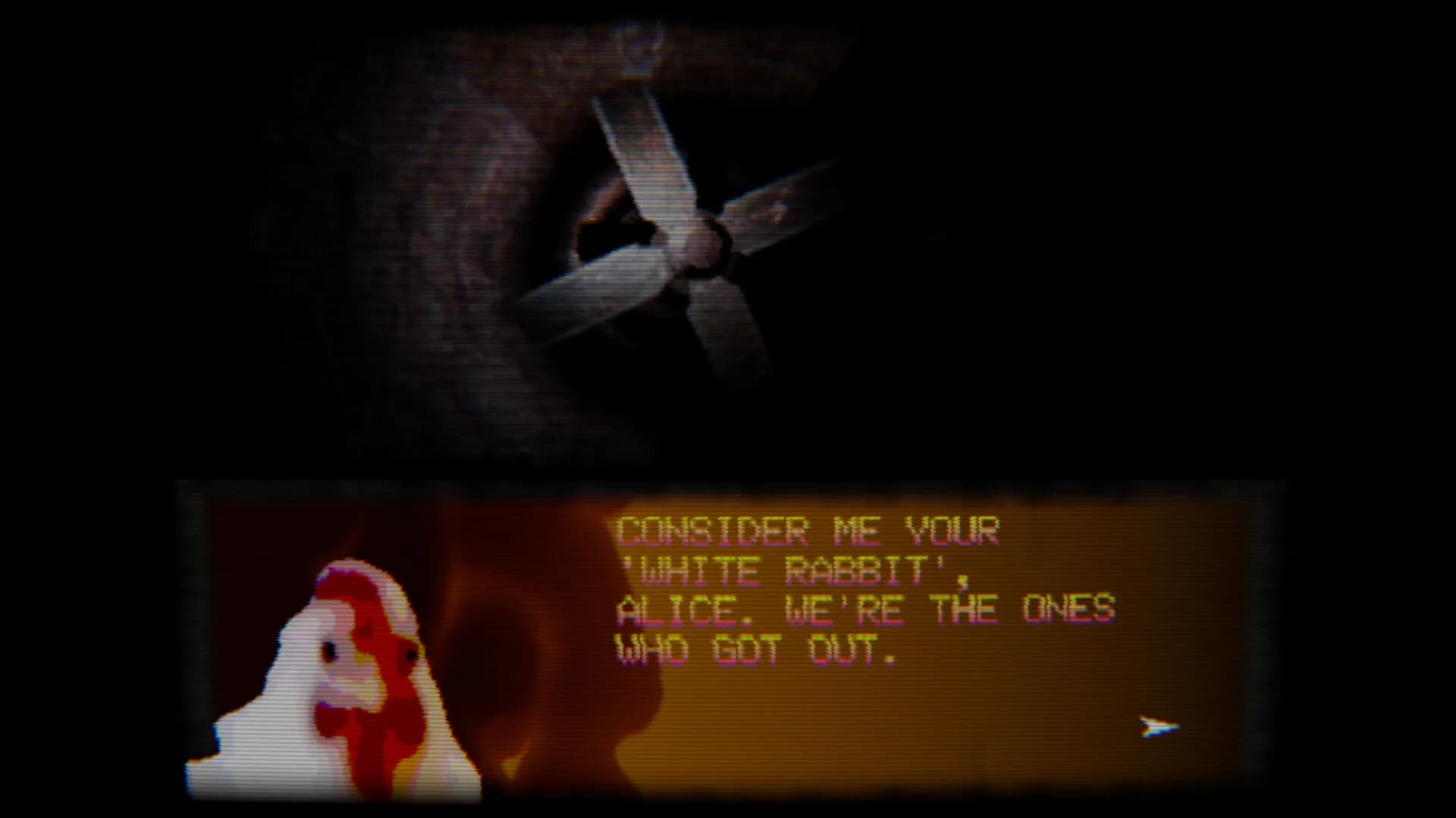 what did the chicken see görsel 5