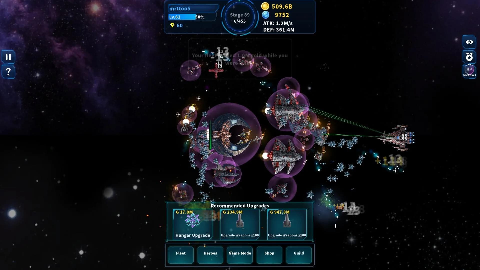 Idle Starfleet görsel 2