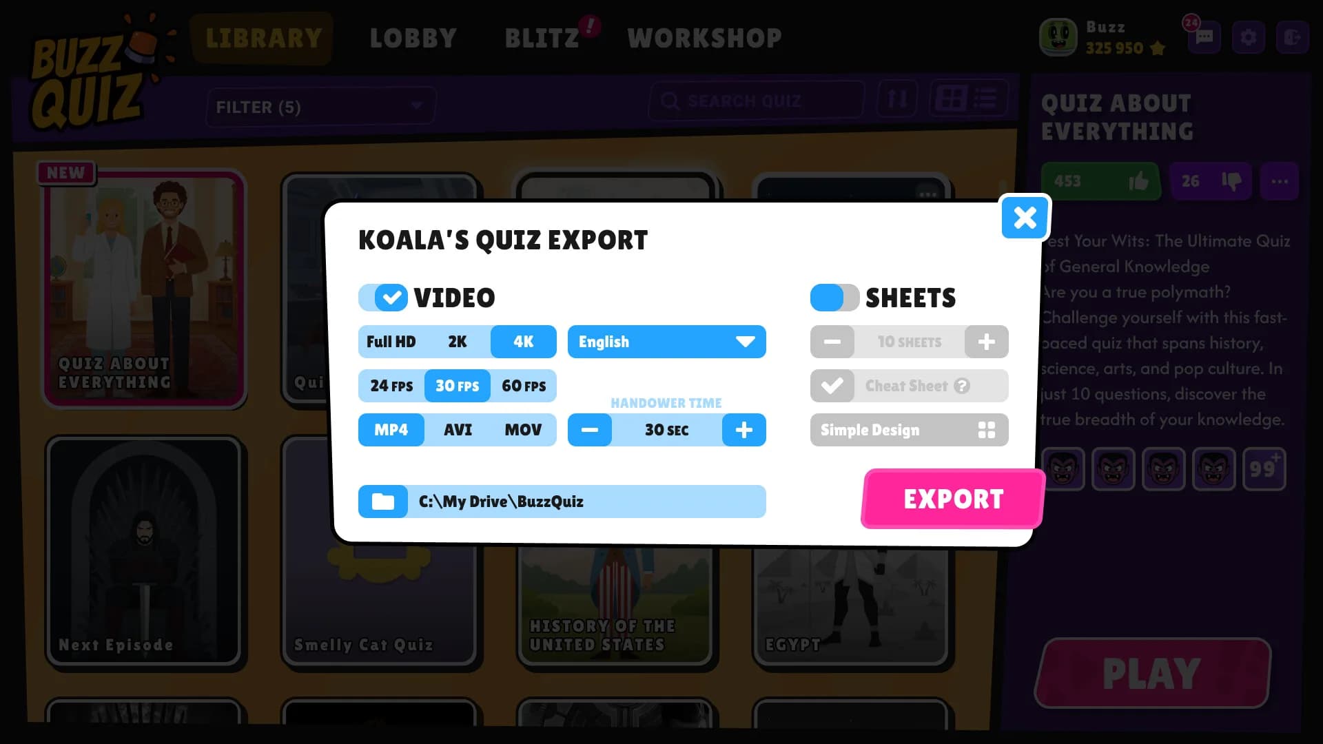 BUZZ QUIZ görsel 5