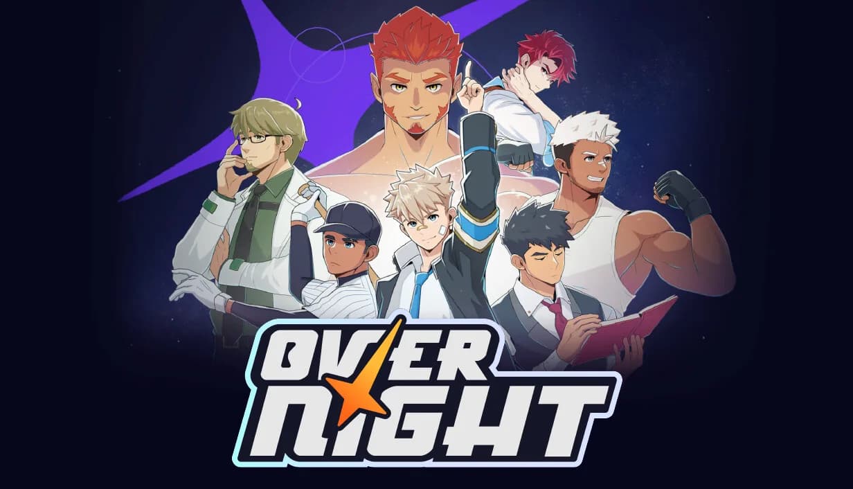  Overnight - Academy BL Romance Visual Novel görsel 2
