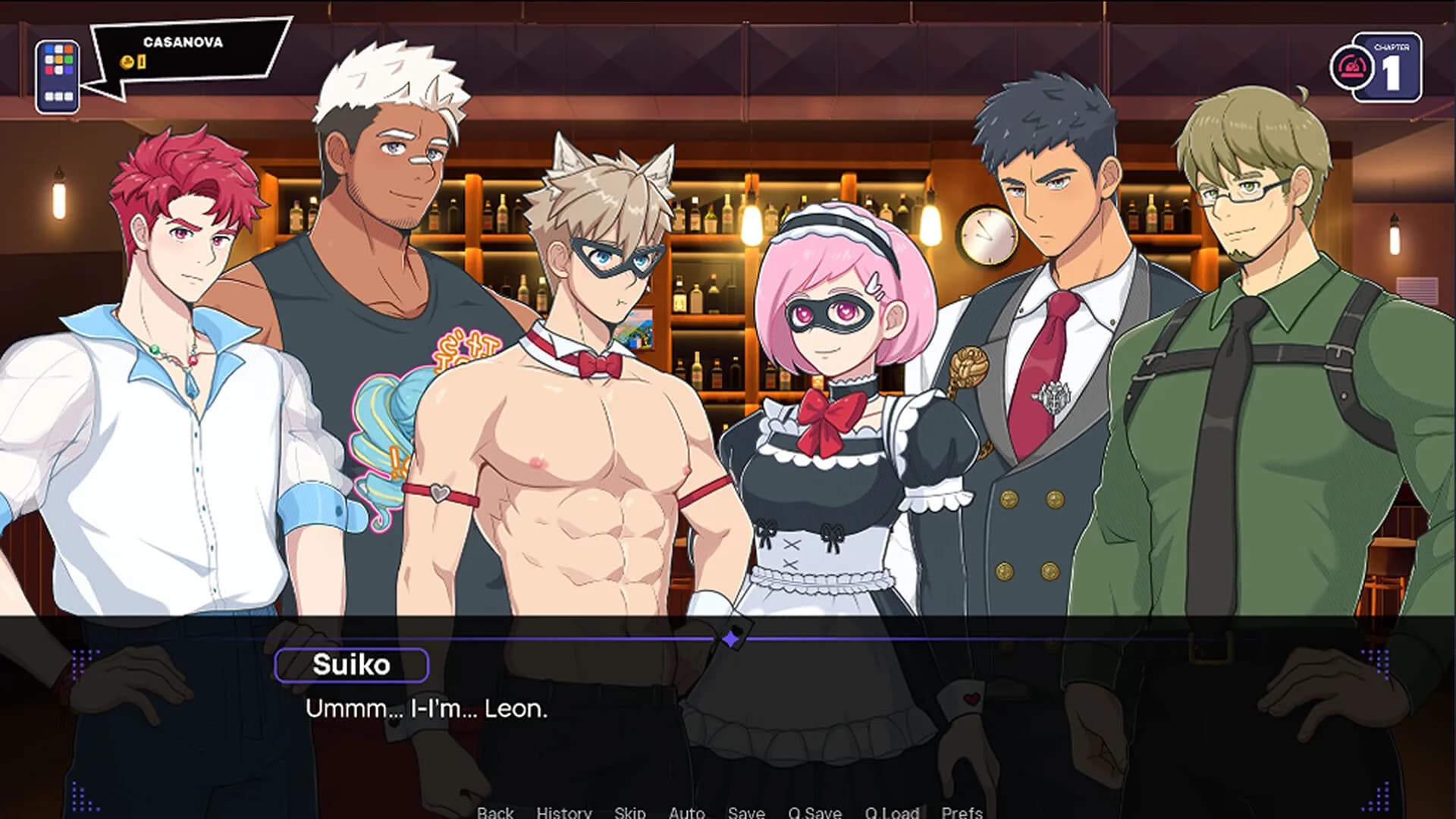  Overnight - Academy BL Romance Visual Novel görsel 5