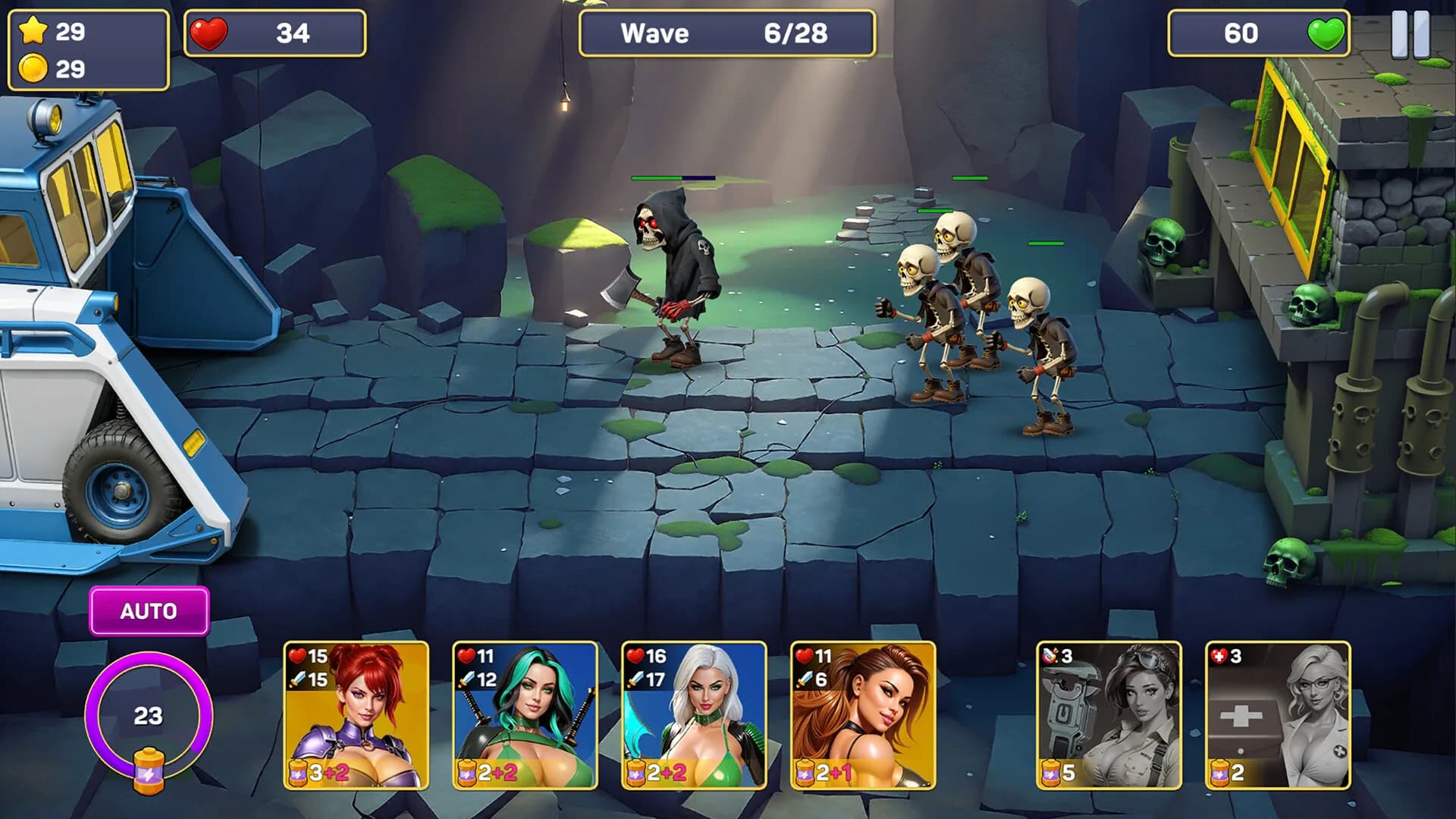 Amazons vs Zombies görsel 4