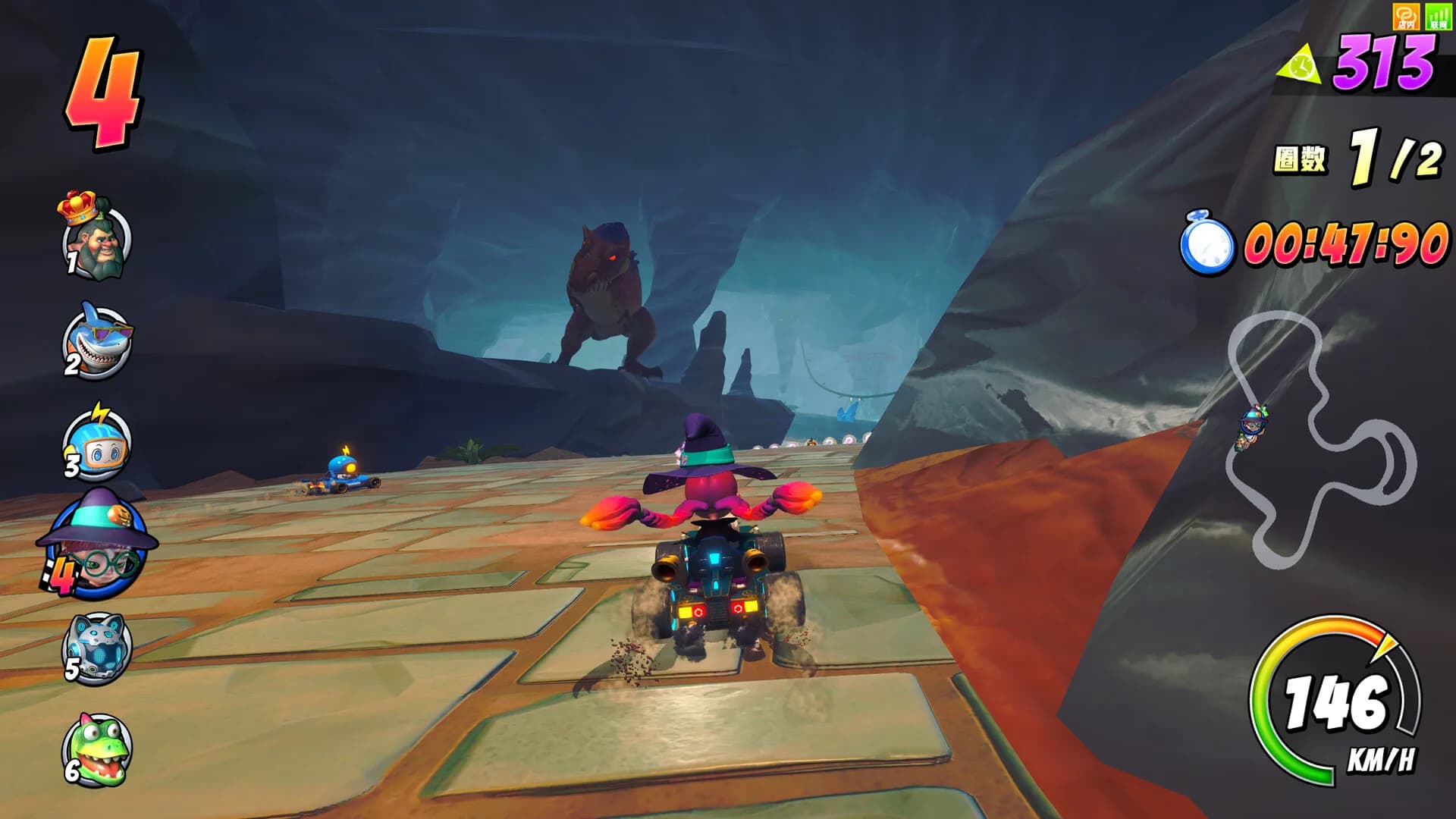 超级卡丁 Monster Kart görsel 5