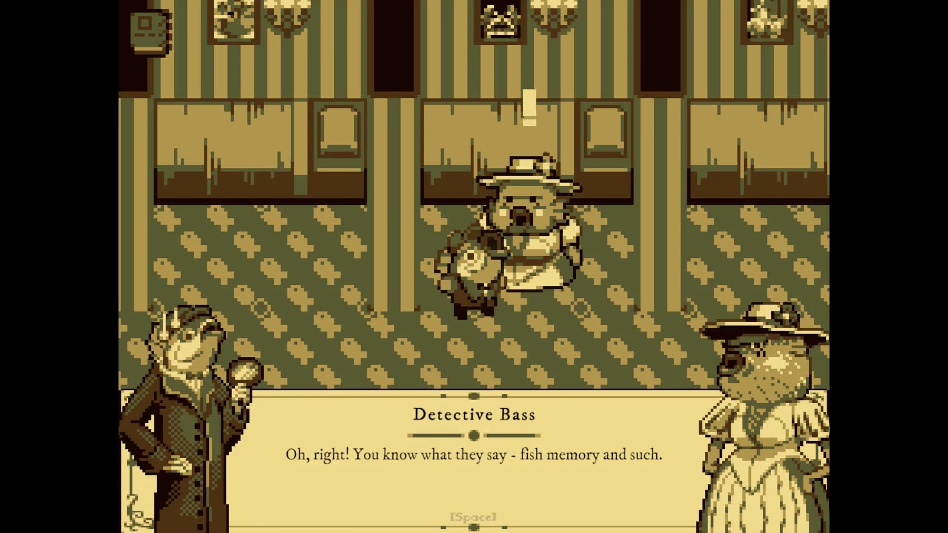 Detective Bass in Fish out of Water görsel 2