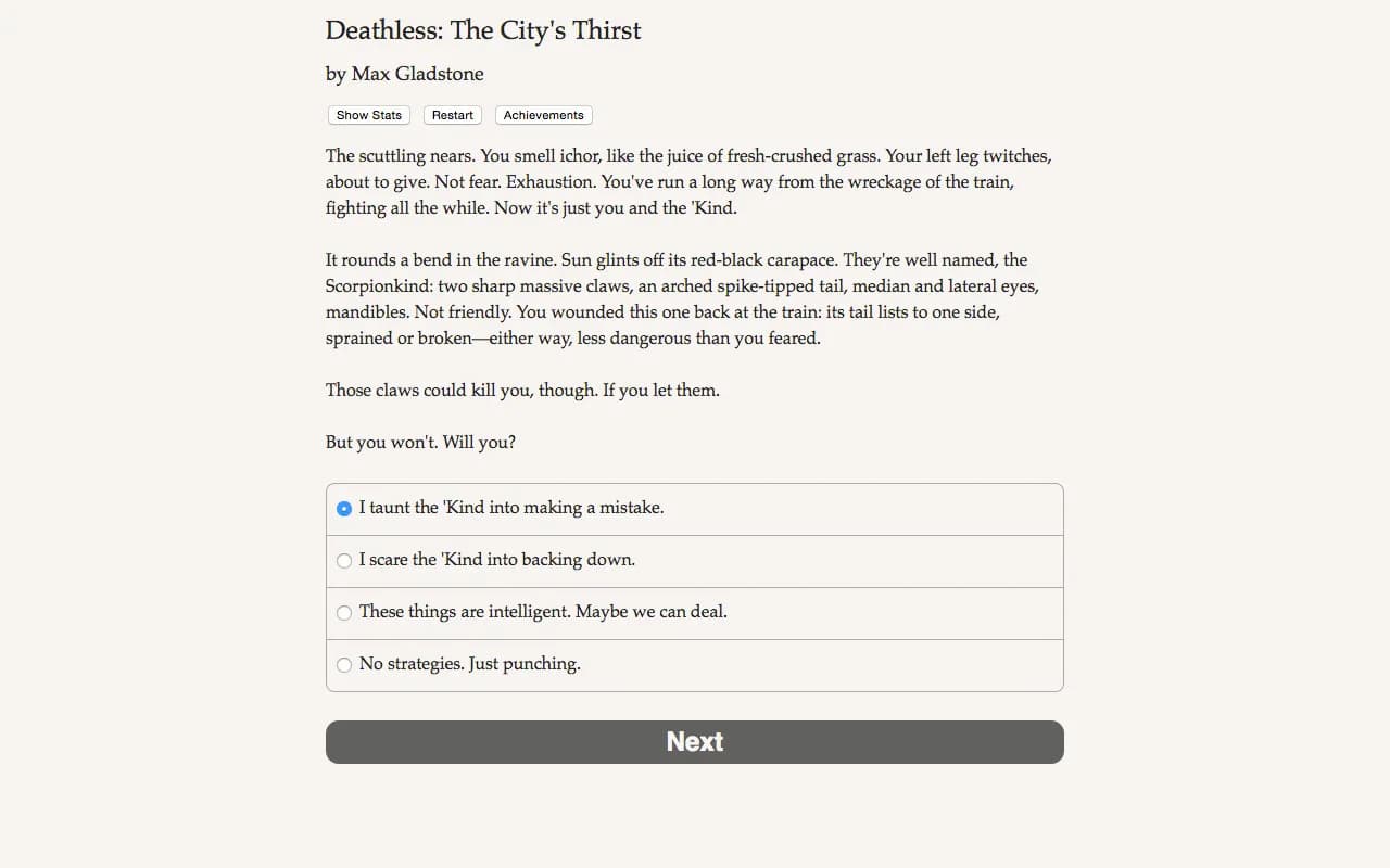 Deathless: The City's Thirst görsel 4