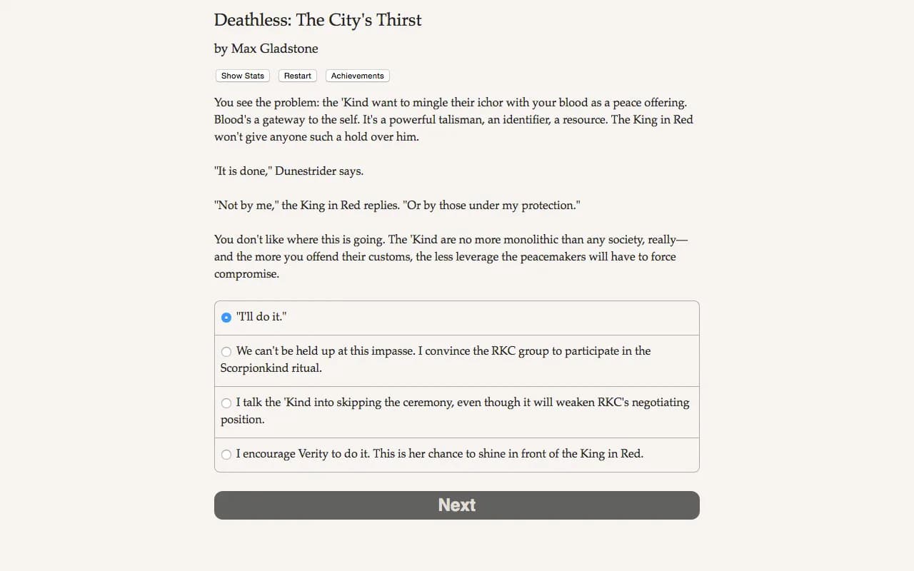 Deathless: The City's Thirst görsel 6