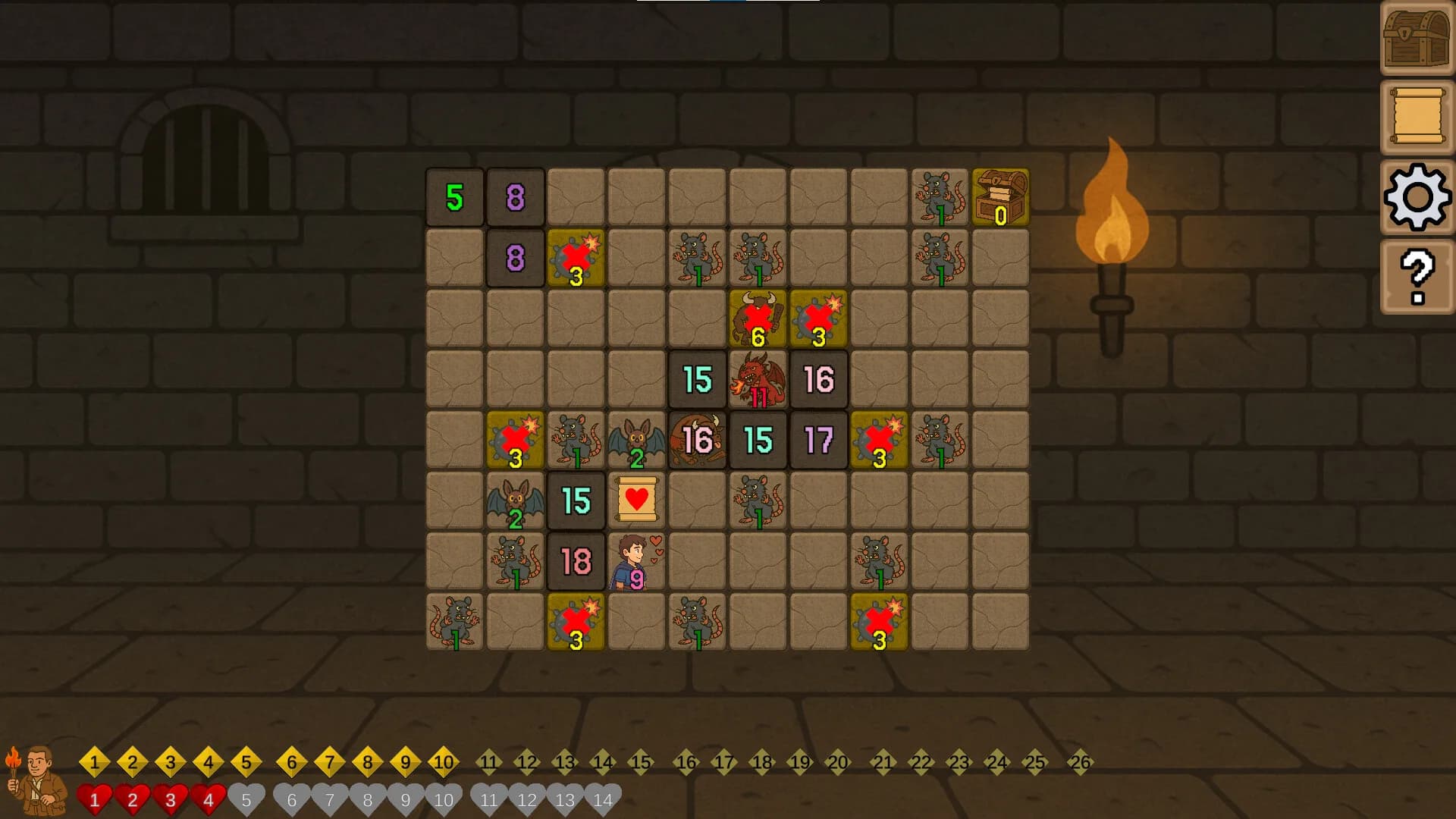 DungeonSweeper görsel 4