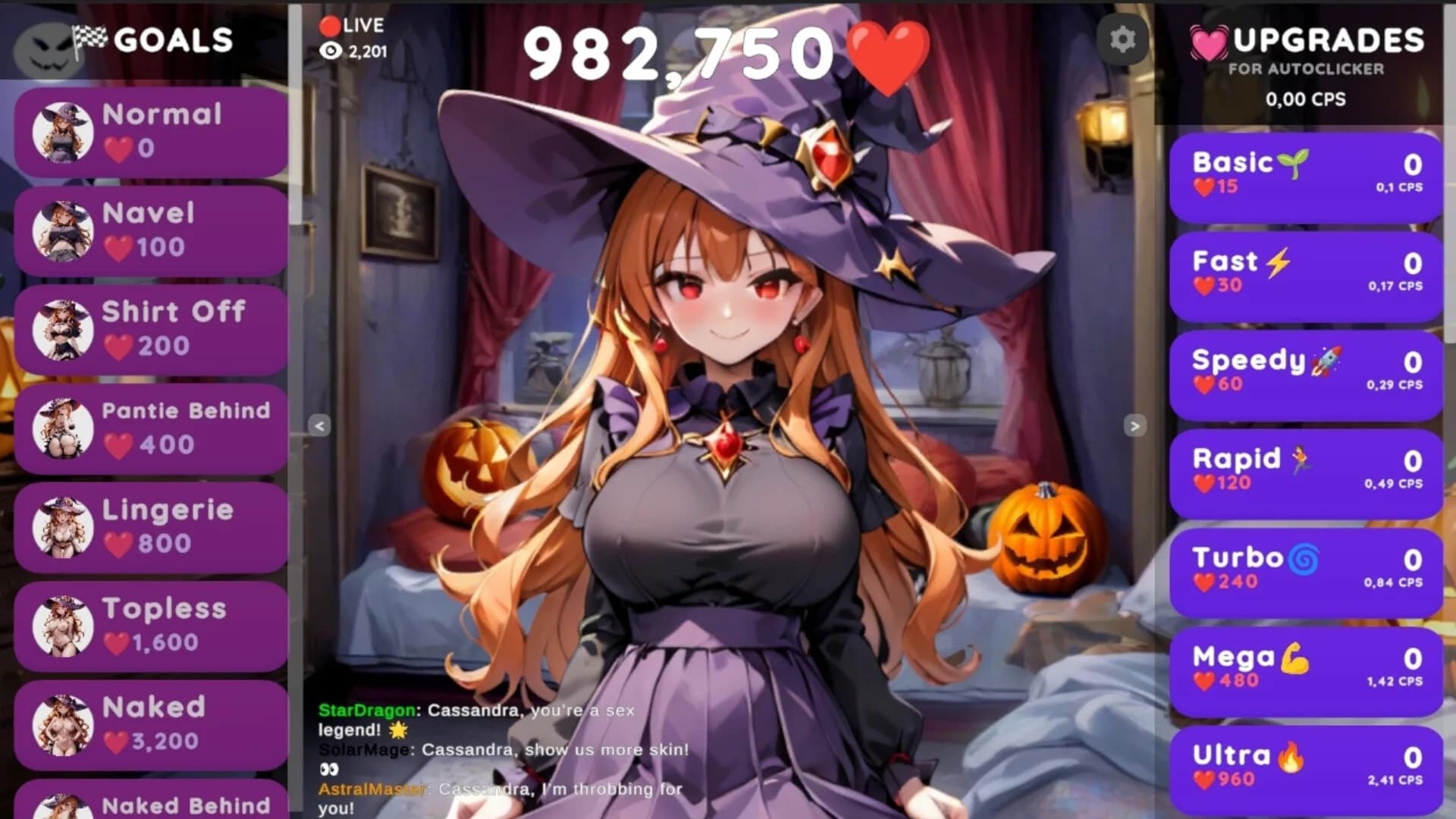 Hentai Clicker: Cassandra is streaming görsel 2