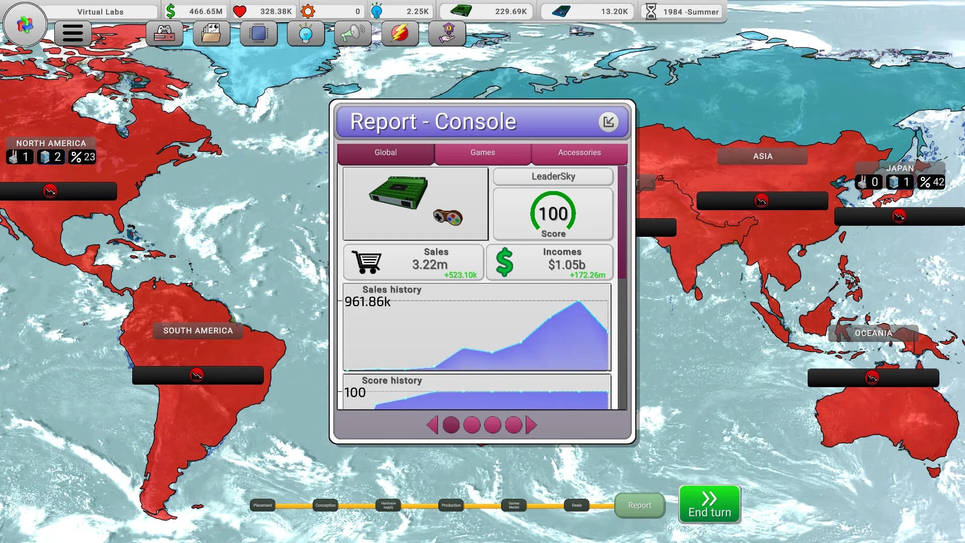 Console War Giant : A Turn-Based Tycoon görsel 13