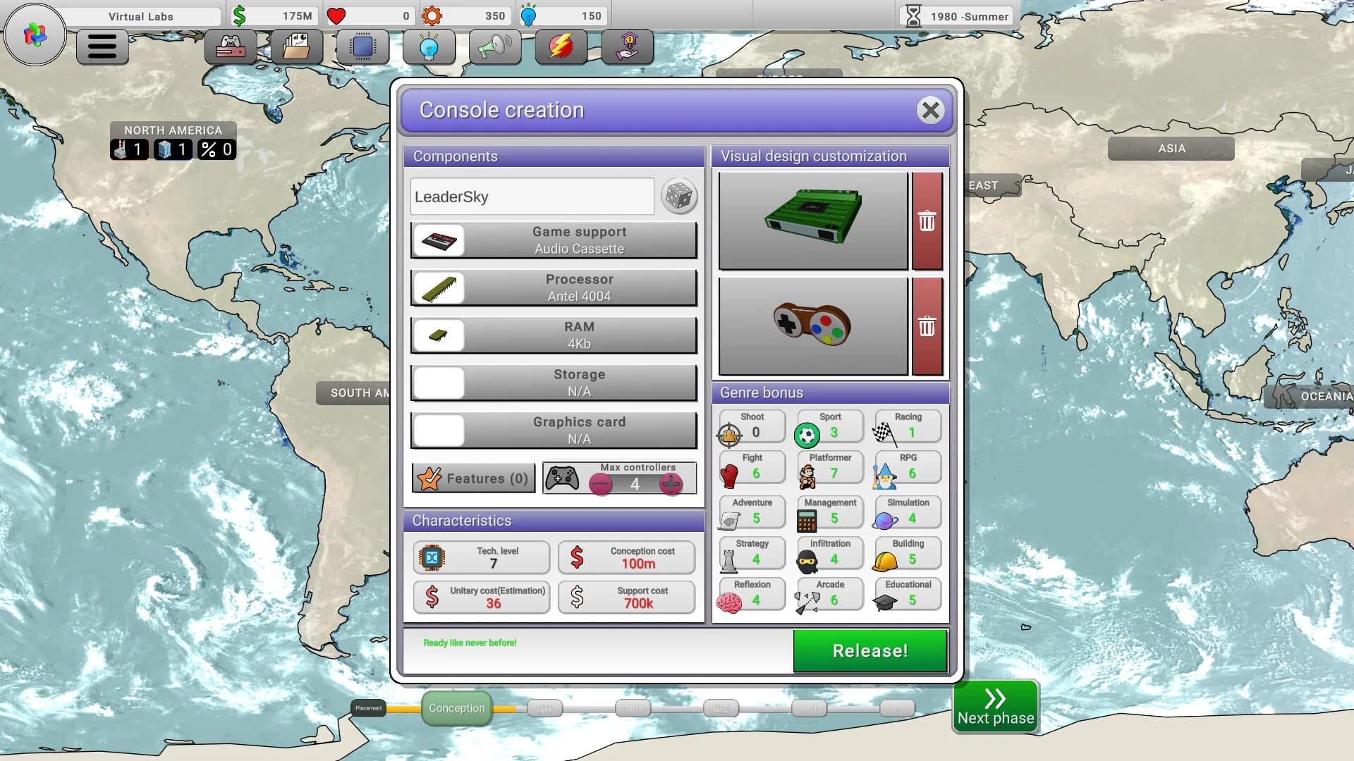 Console War Giant : A Turn-Based Tycoon görsel 4
