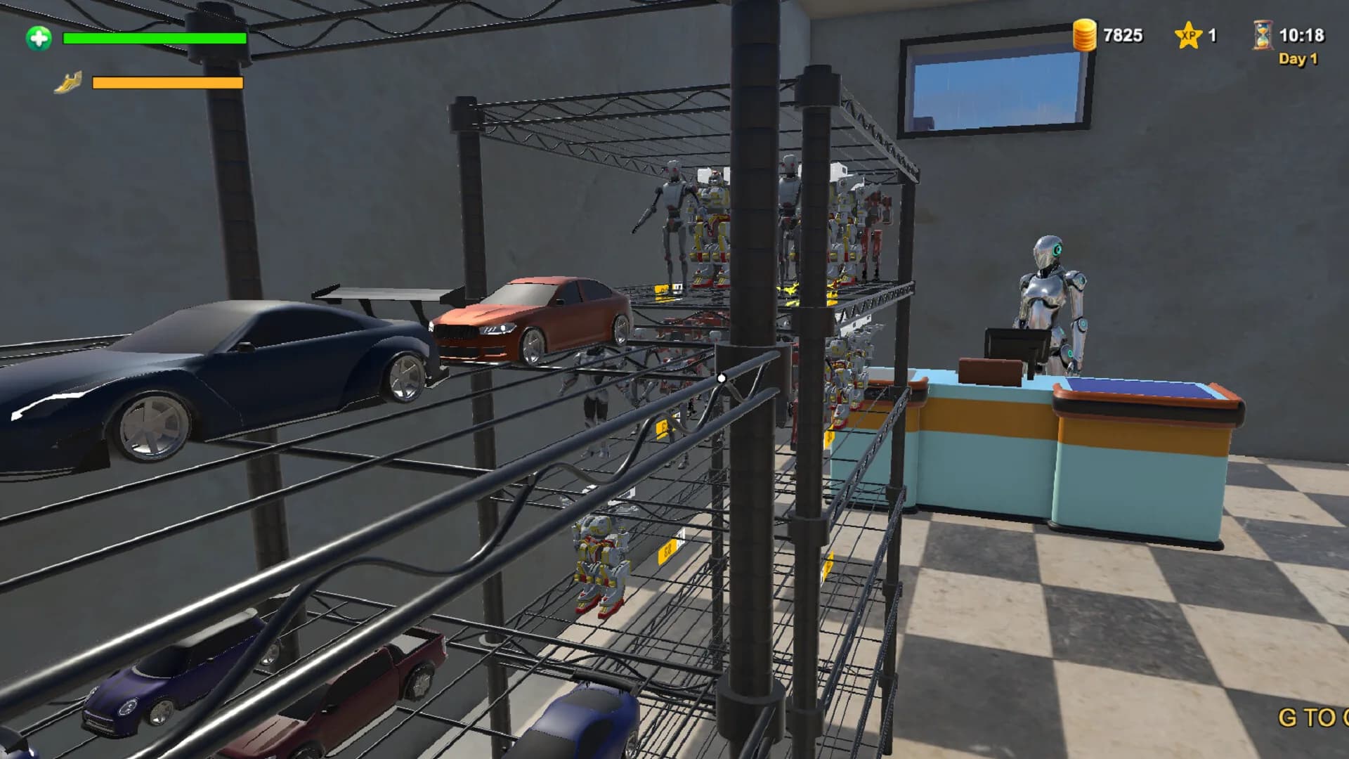 AI TALK 33 Car Robot Modavuj Market Simulator görsel 6