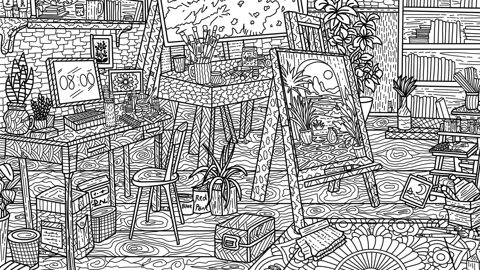 100 Artroom Cats görsel 8