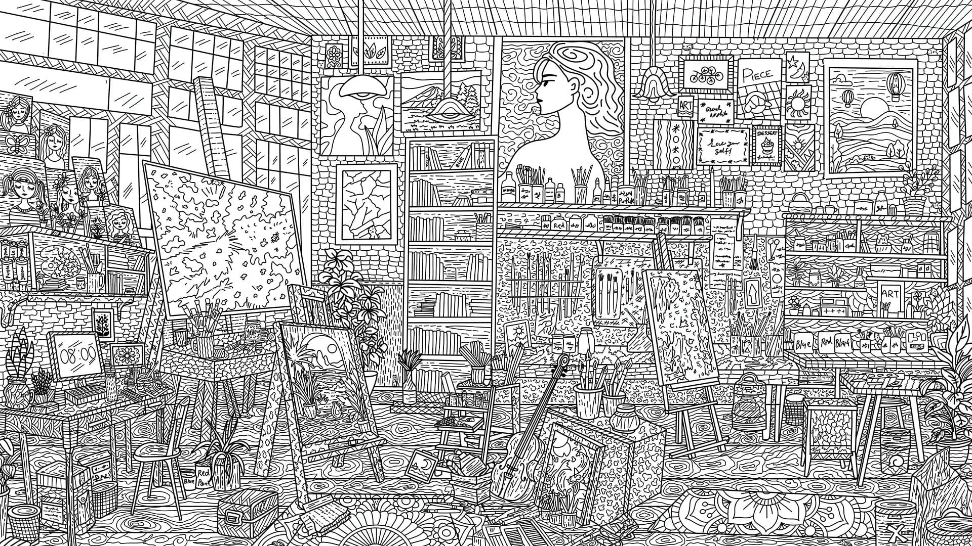 100 Artroom Cats görsel 10