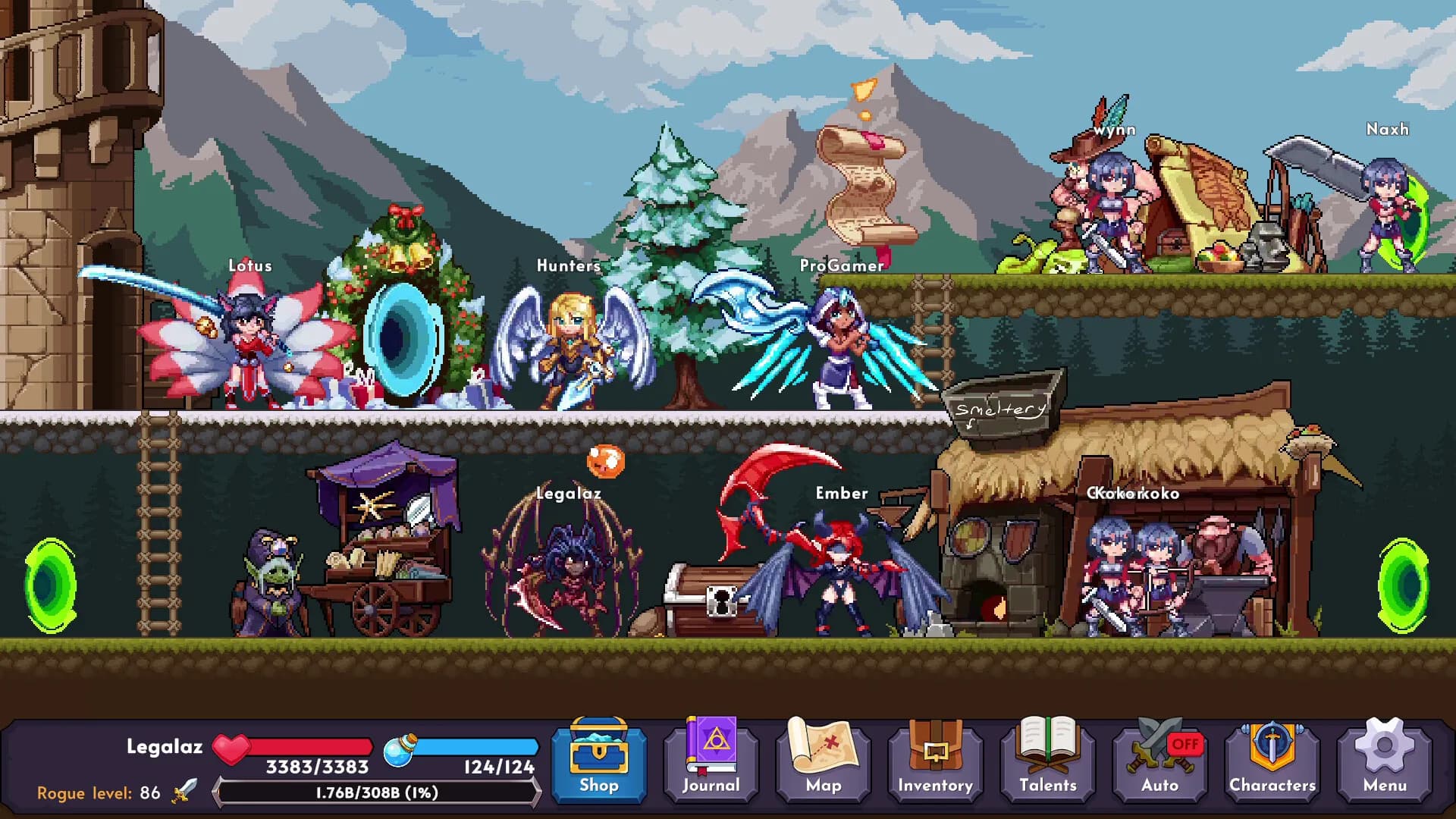 Evitania Online - Idle RPG görsel 2
