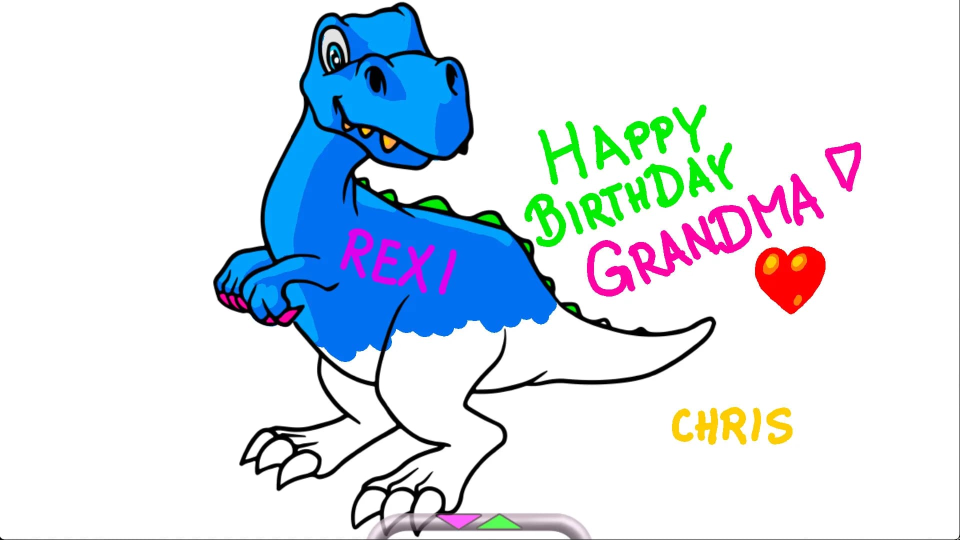 Animal Coloring Books for Kids & Toddlers - Dinosaurs görsel 7